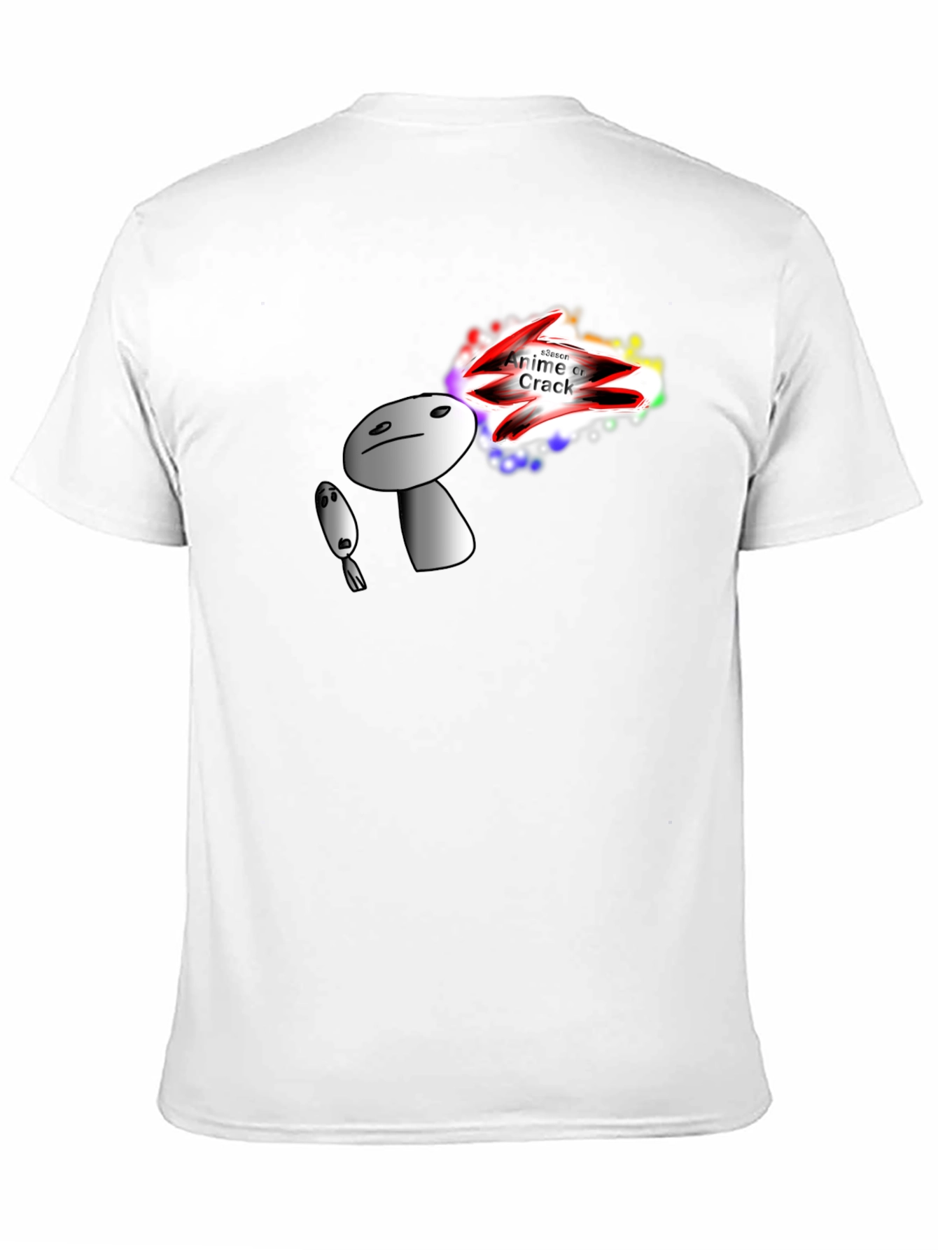Anime Crack T-Shirt - Unique Graphic Tee