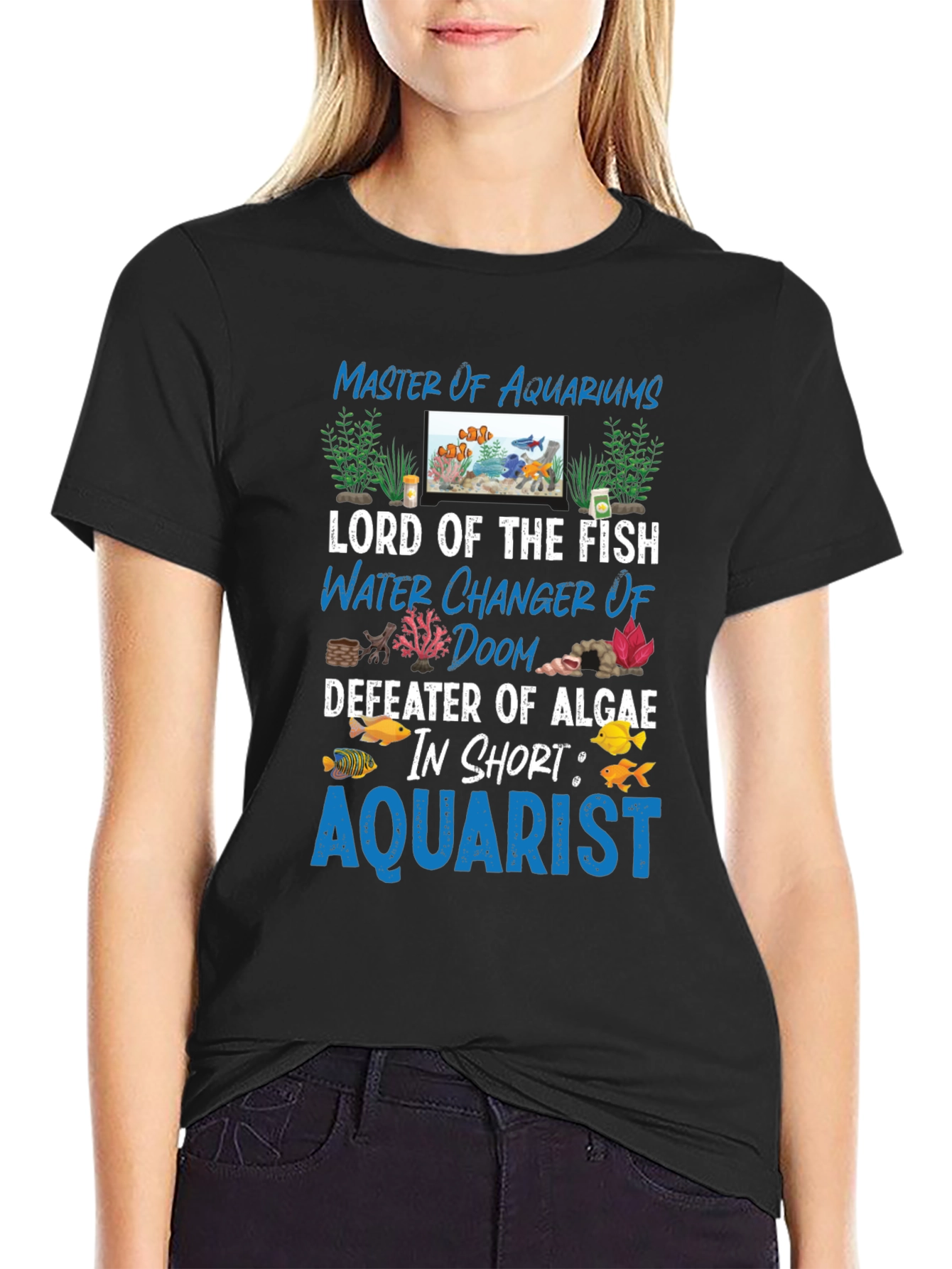 Aquarist T-Shirt: Master of Aquariums