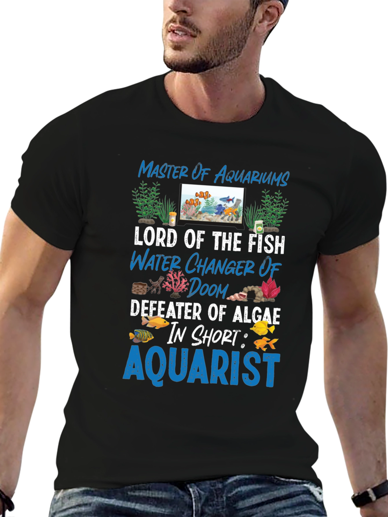 Aquarist T-Shirt: Master of Aquariums