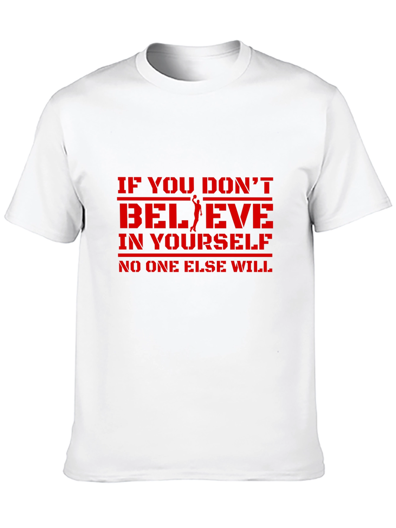 Believe in Yourself Graphic Tee - Black