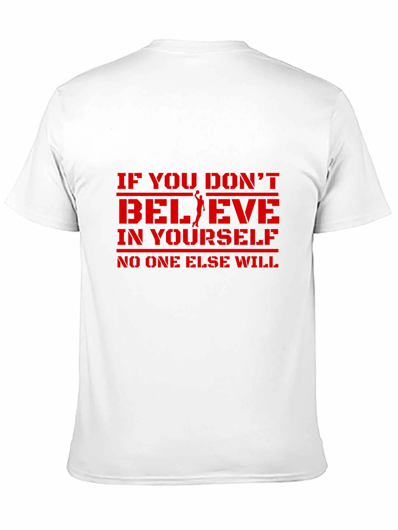 Believe in Yourself Graphic Tee - Black