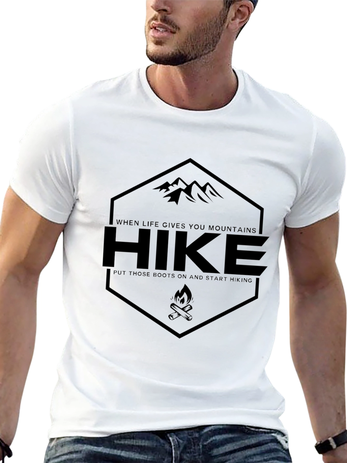 Hike T-Shirt: When Life Gives You Mountains