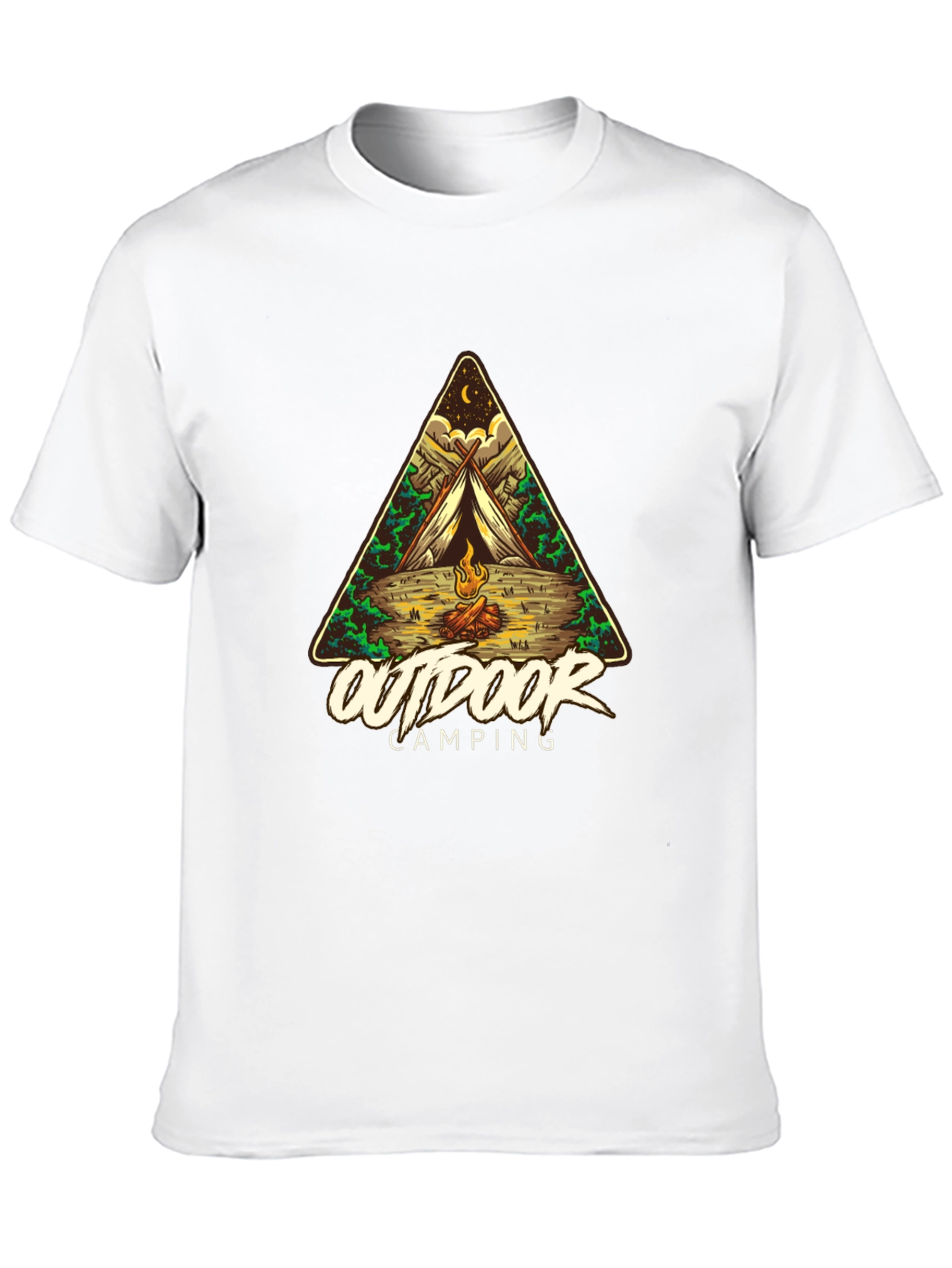 Outdoor Camping Graphic T-Shirt