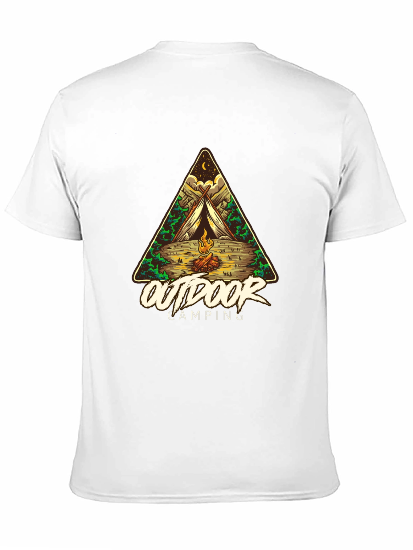 Outdoor Camping Graphic T-Shirt