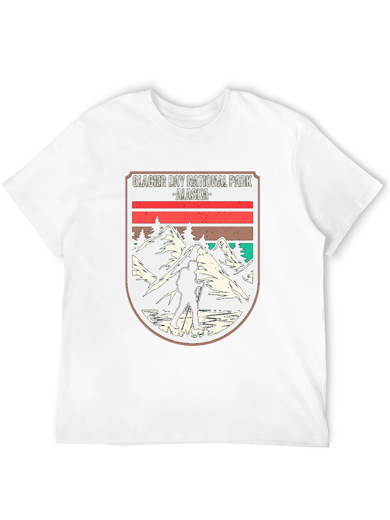 Glacier Bay National Park T-Shirt - Alaska Adventure Tee