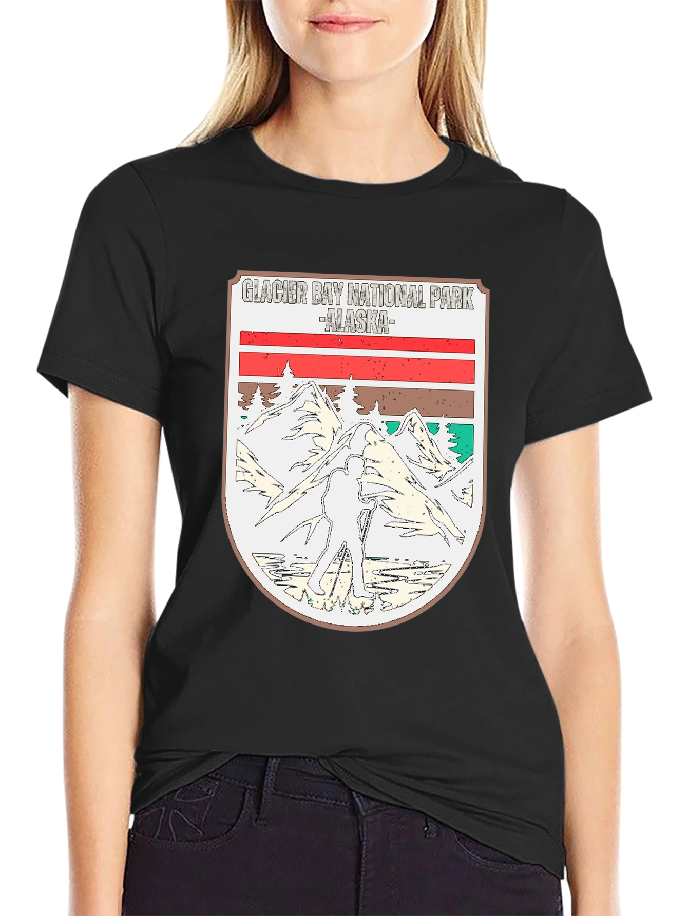 Glacier Bay National Park T-Shirt - Alaska Adventure Tee