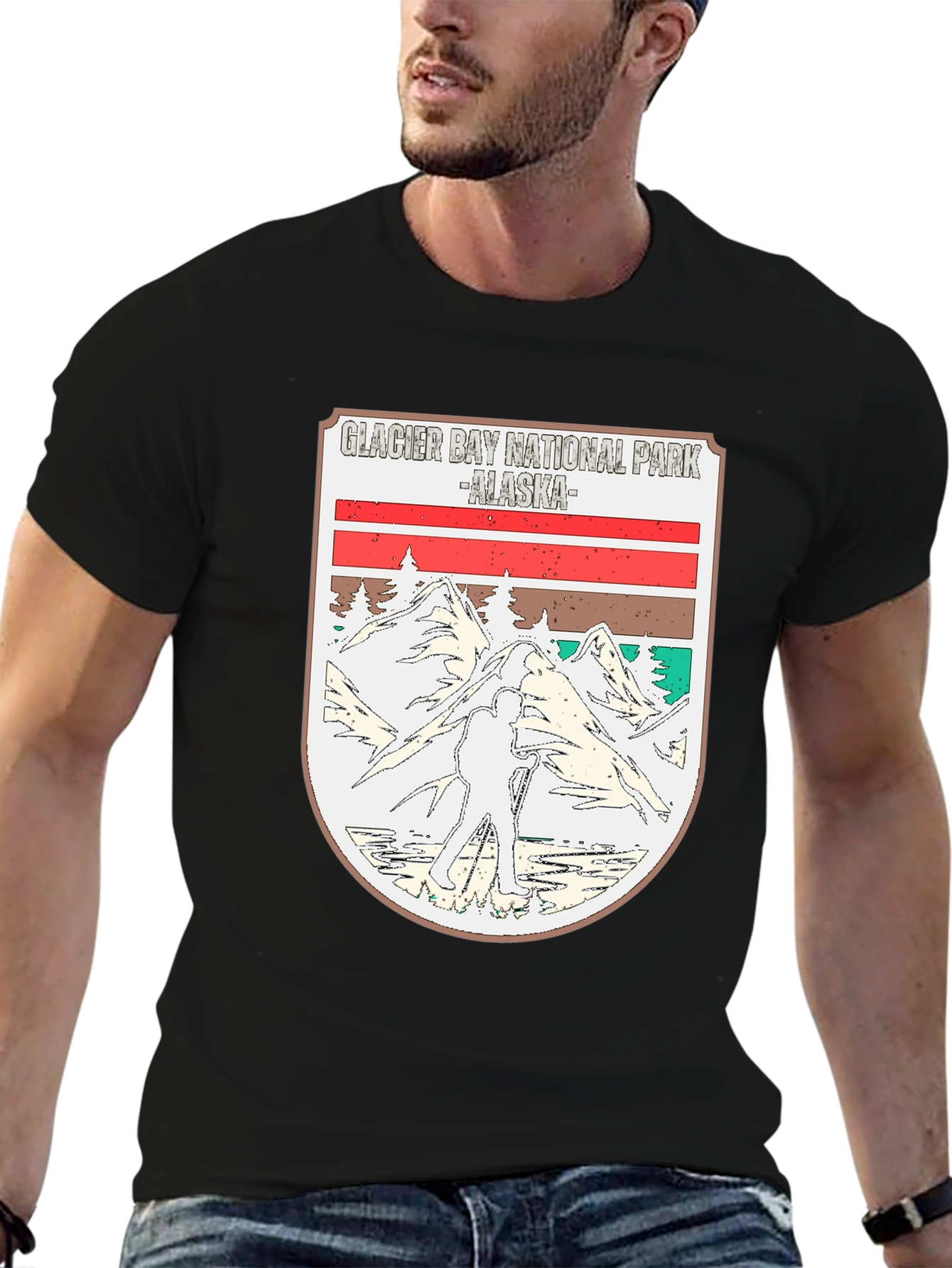 Glacier Bay National Park T-Shirt - Alaska Adventure Tee