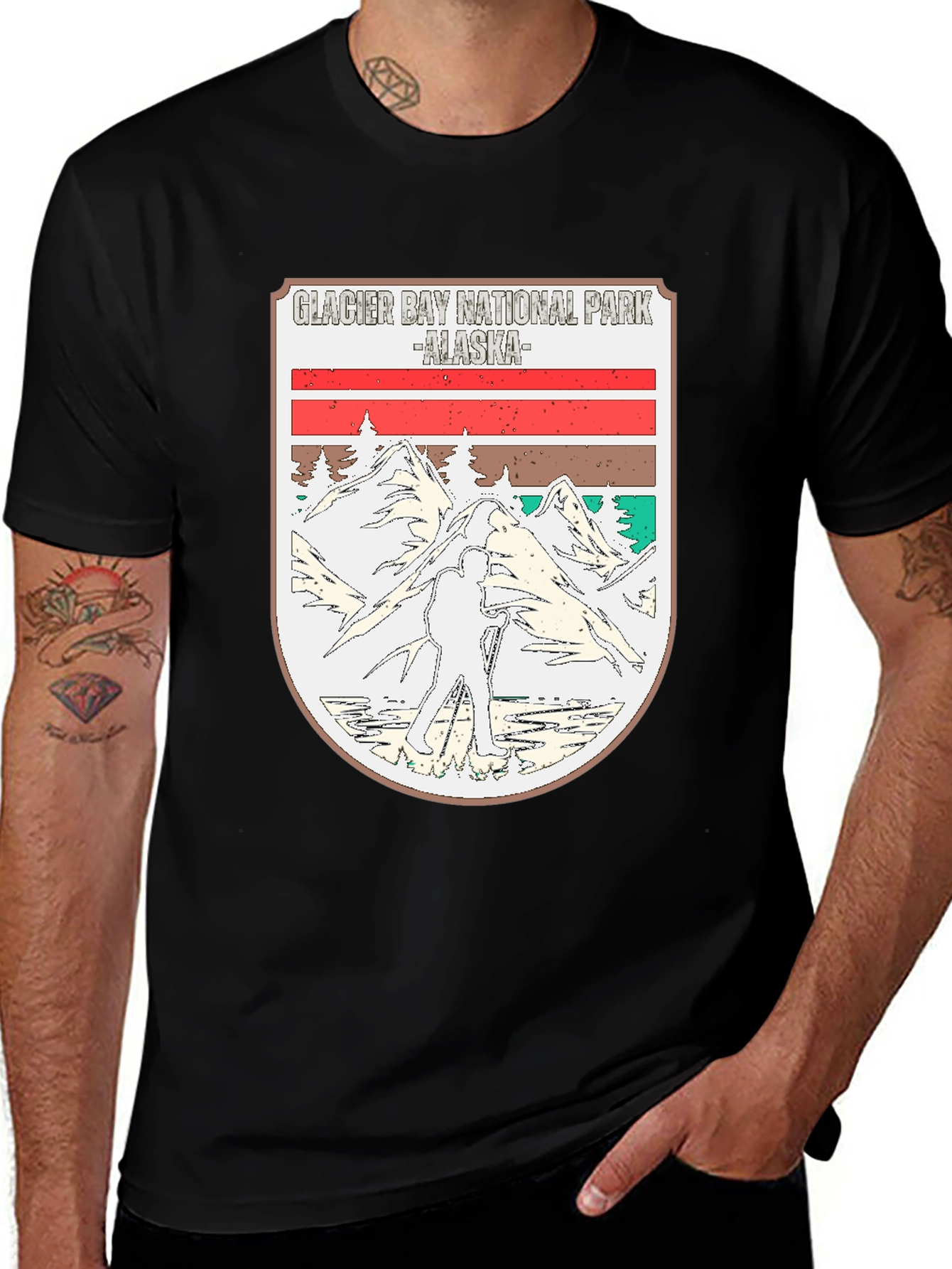 Glacier Bay National Park T-Shirt - Alaska Adventure Tee