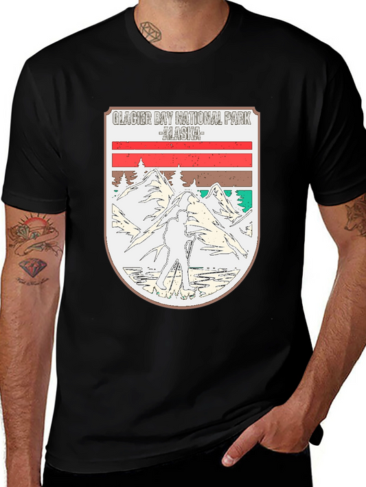 Glacier Bay National Park T-Shirt - Alaska Adventure Tee