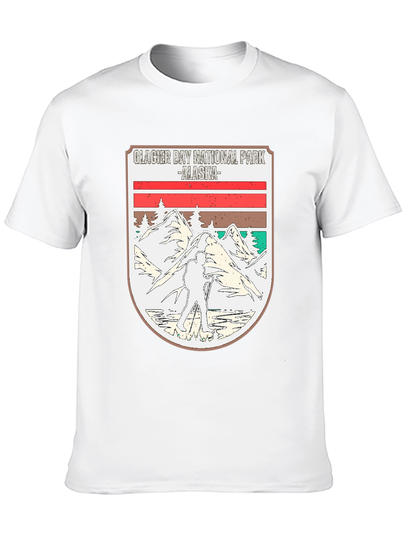 Glacier Bay National Park T-Shirt - Alaska Adventure Tee