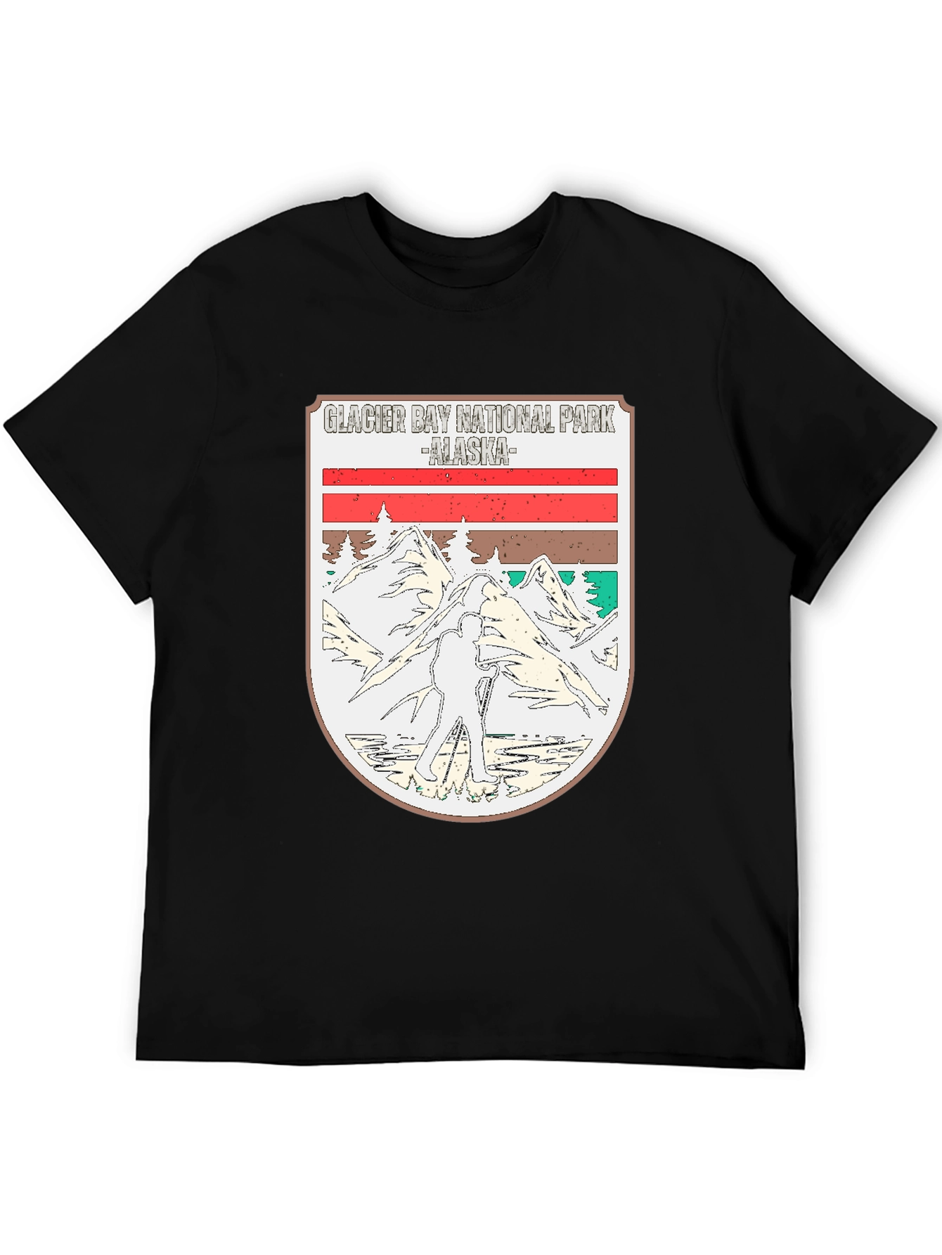 Glacier Bay National Park T-Shirt - Alaska Adventure Tee