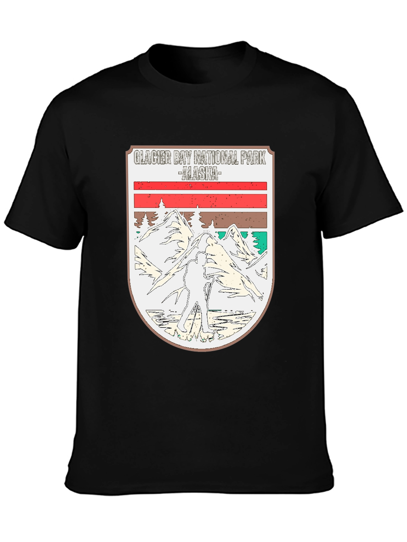 Glacier Bay National Park T-Shirt - Alaska Adventure Tee