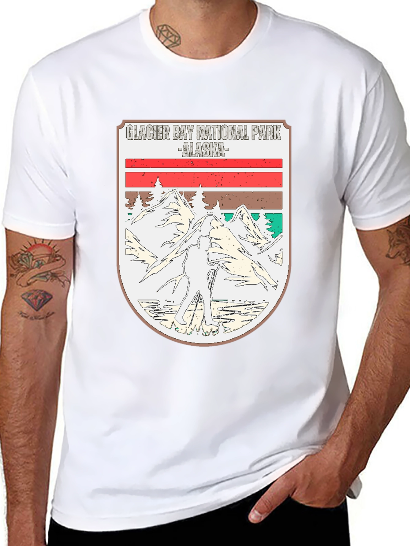 Glacier Bay National Park T-Shirt - Alaska Adventure Tee