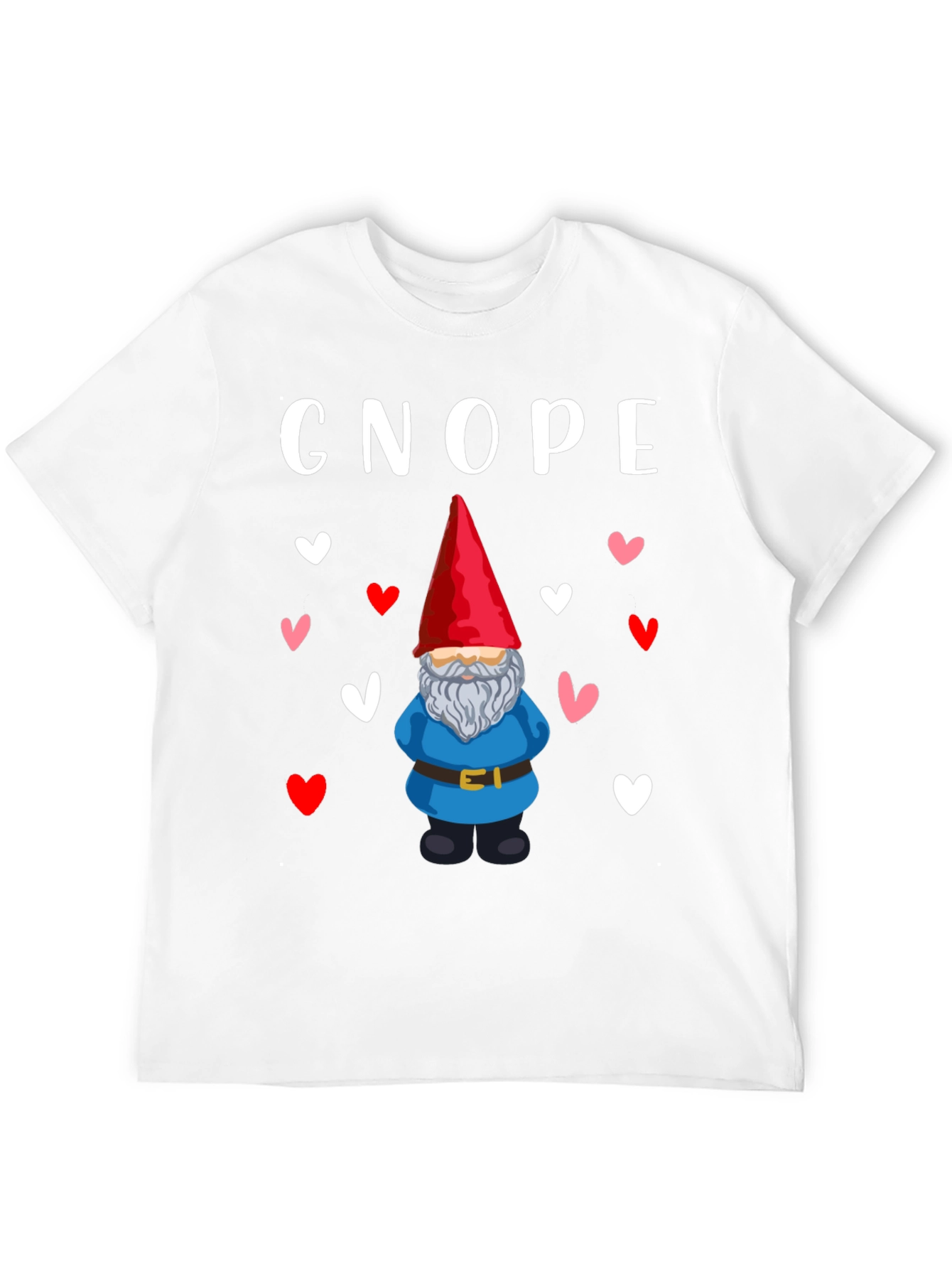 Gnope Valentines Day Gnome T-Shirt