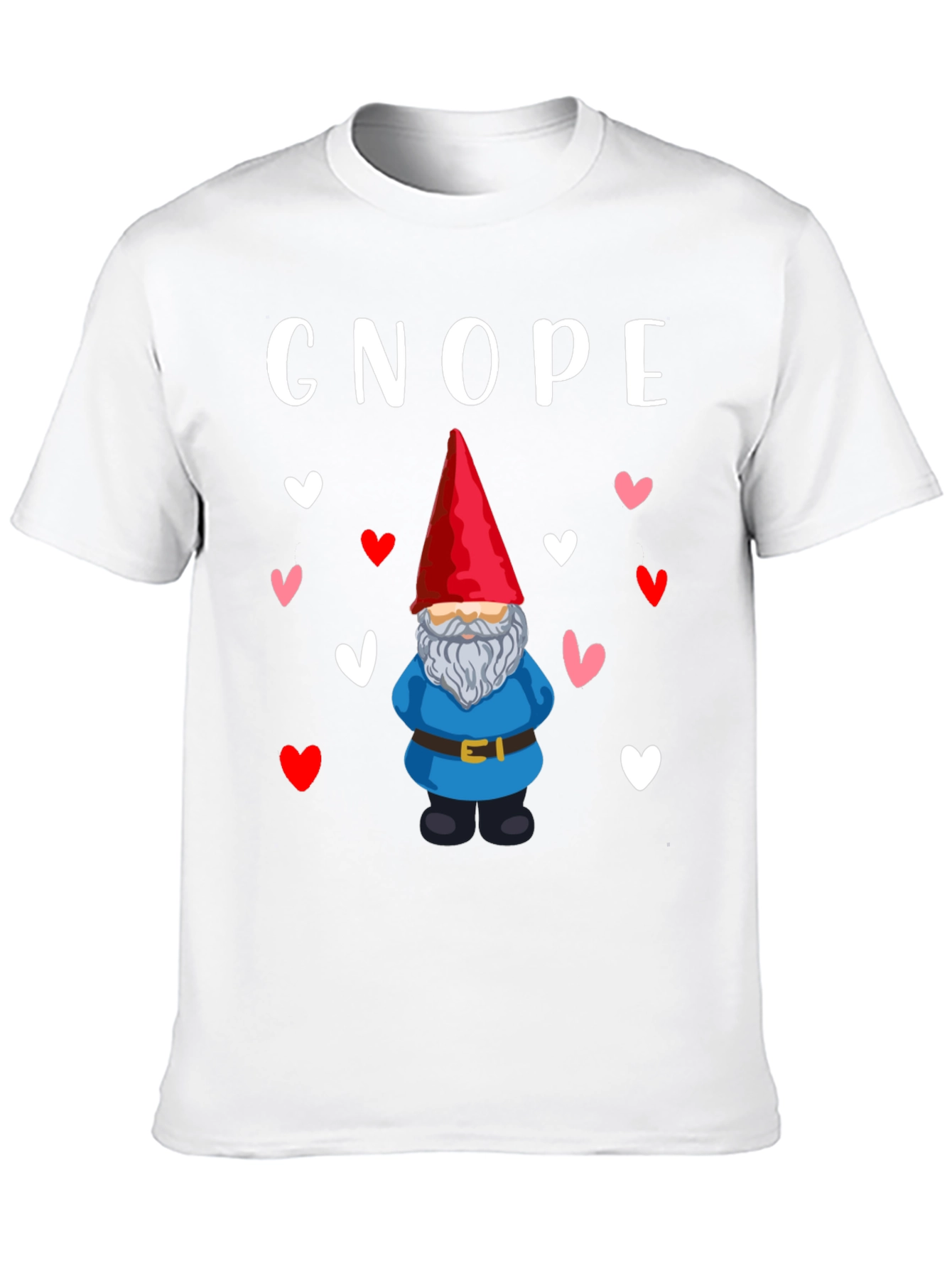 Gnope Valentines Day Gnome T-Shirt