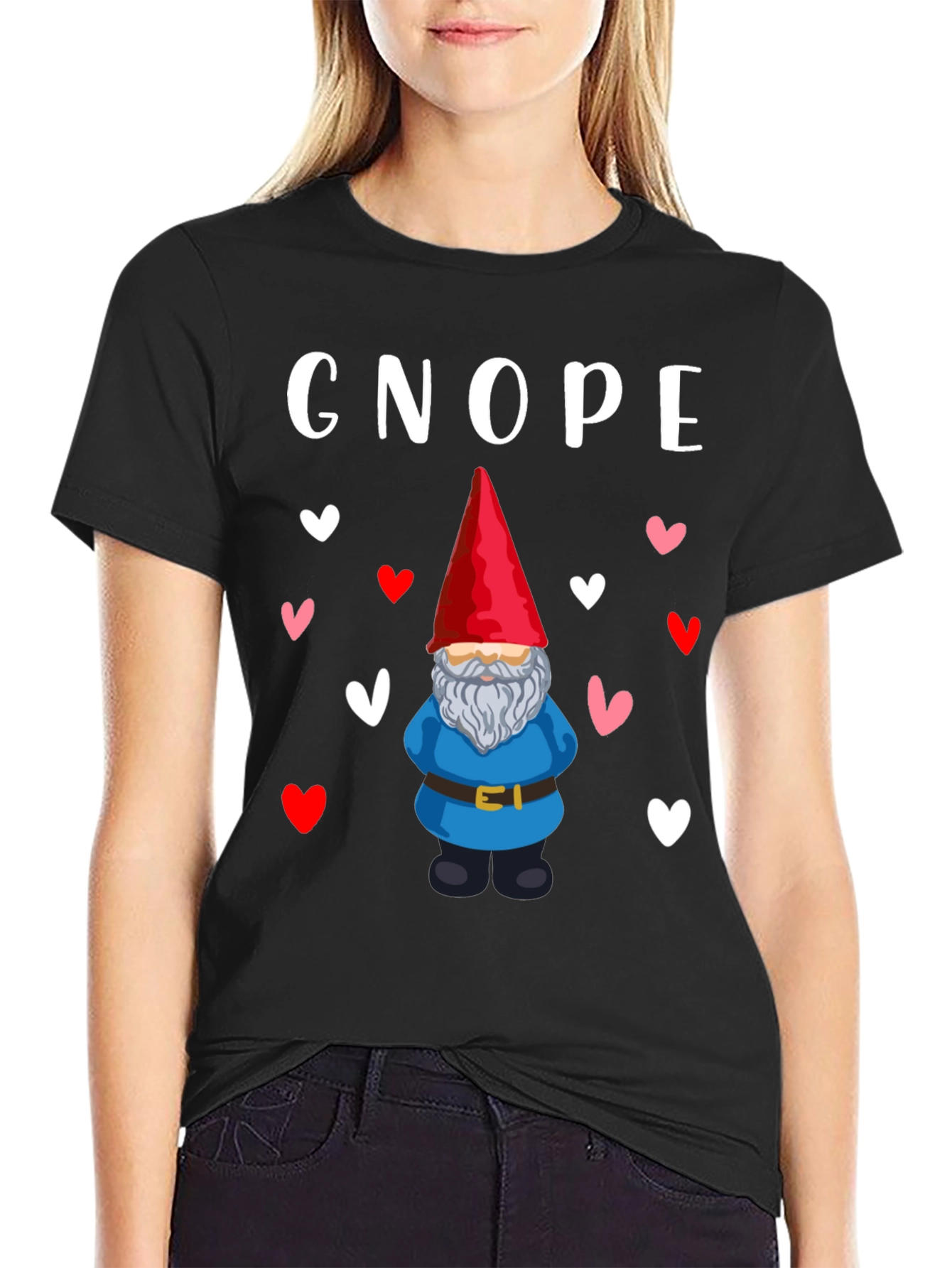 Gnope Valentines Day Gnome T-Shirt