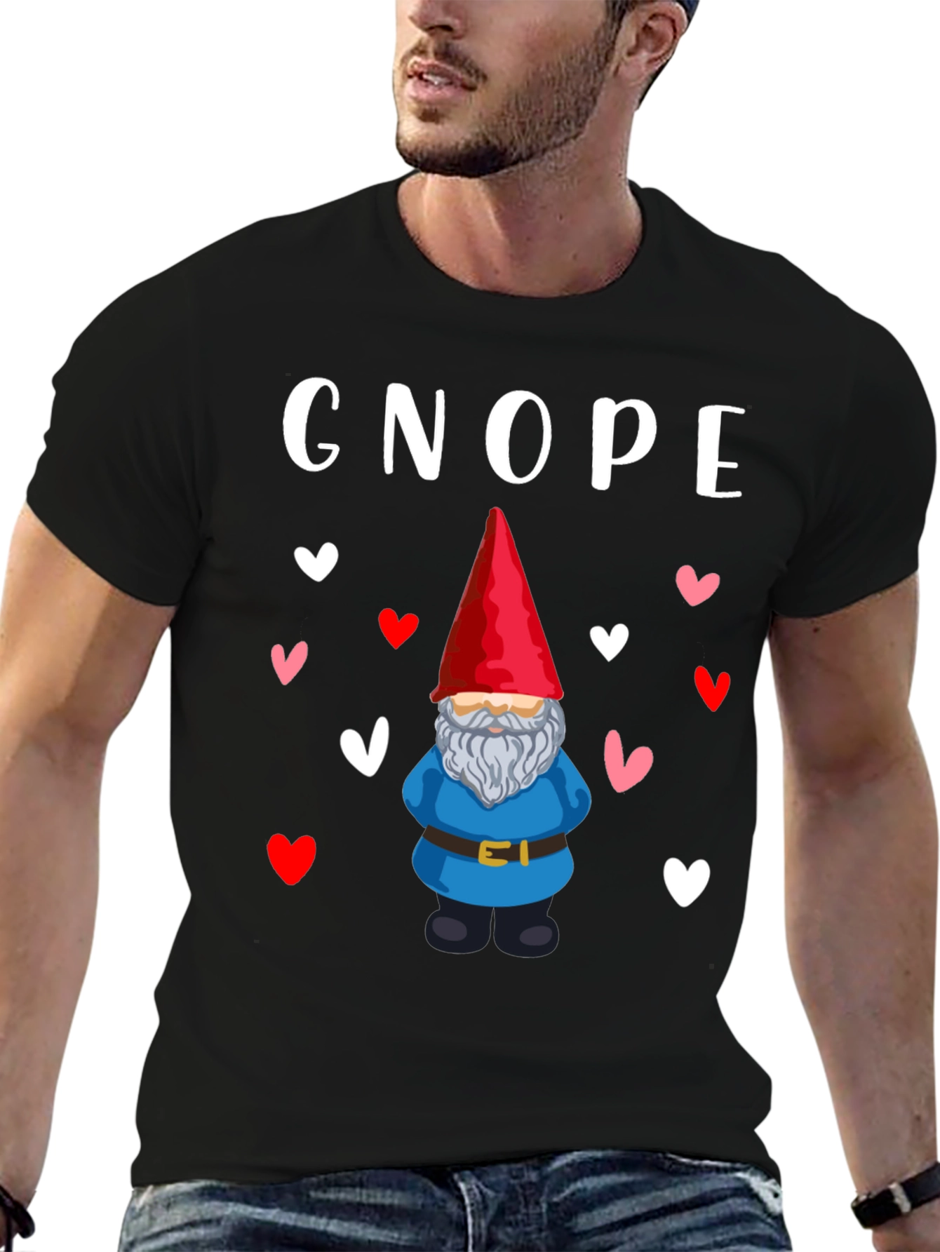Gnope Valentines Day Gnome T-Shirt