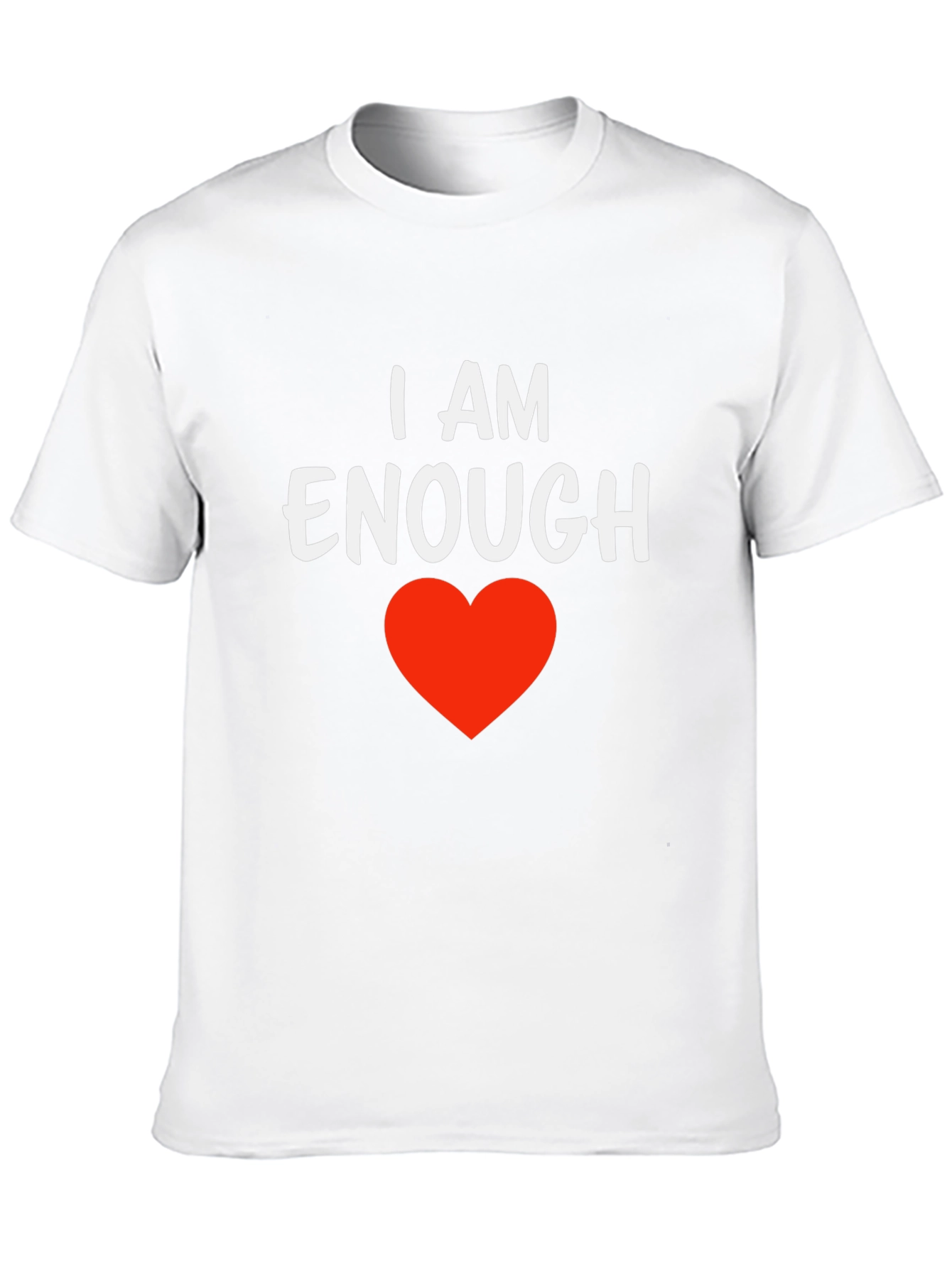 I AM ENOUGH Graphic Tee - Positive Affirmation T-Shirt