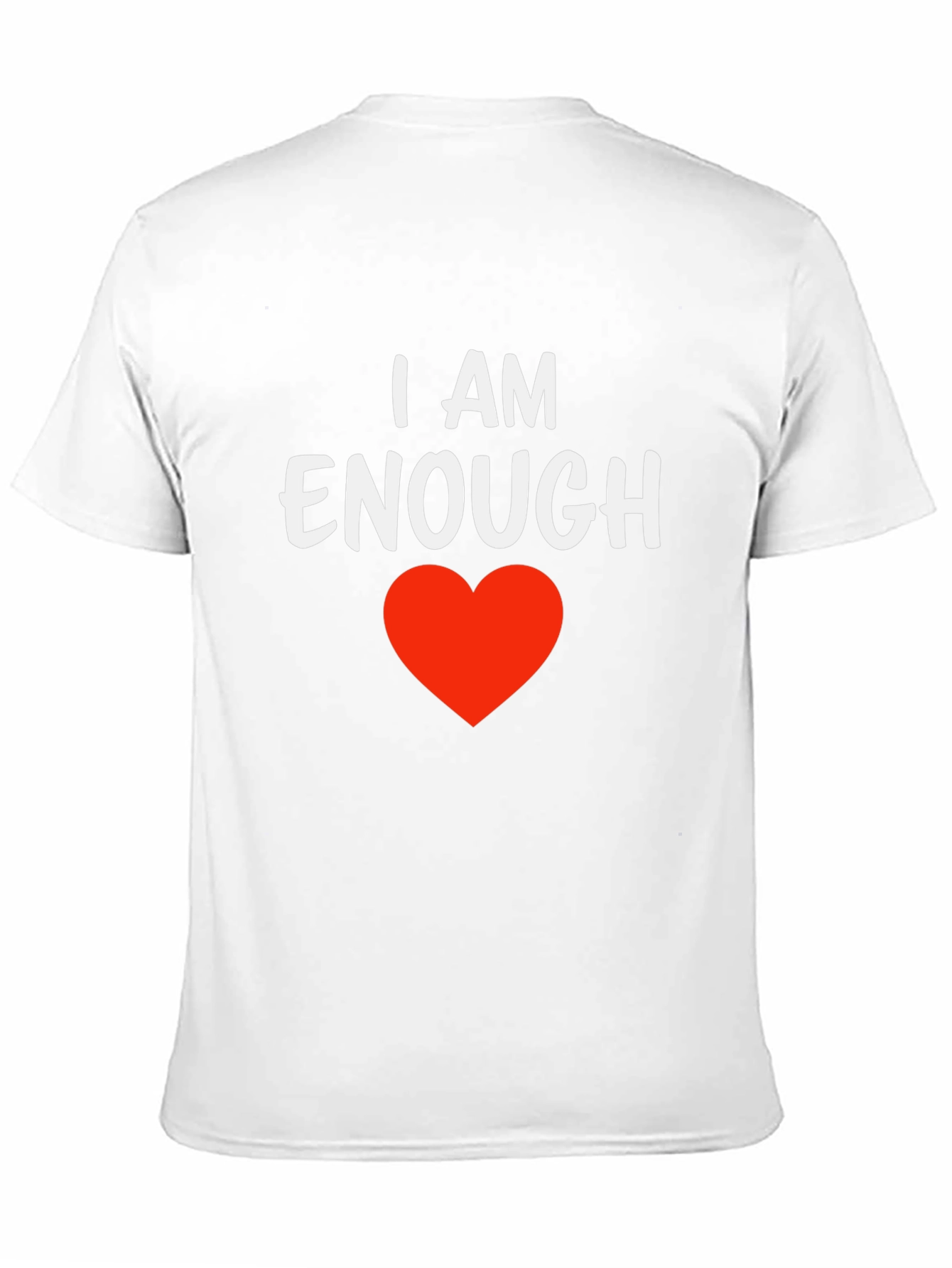 I AM ENOUGH Graphic Tee - Positive Affirmation T-Shirt