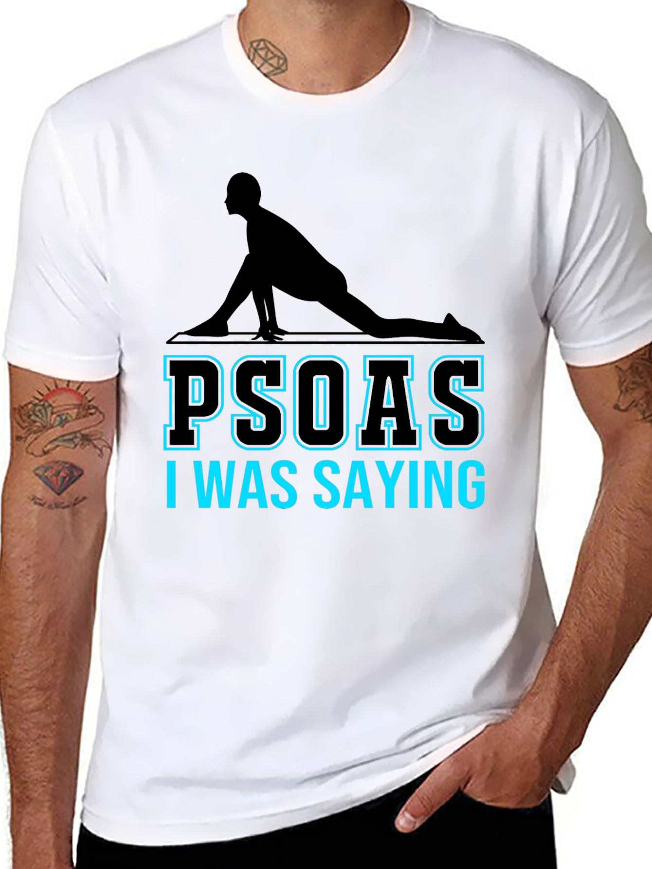 Psoas I Was Saying Yoga T-Shirt