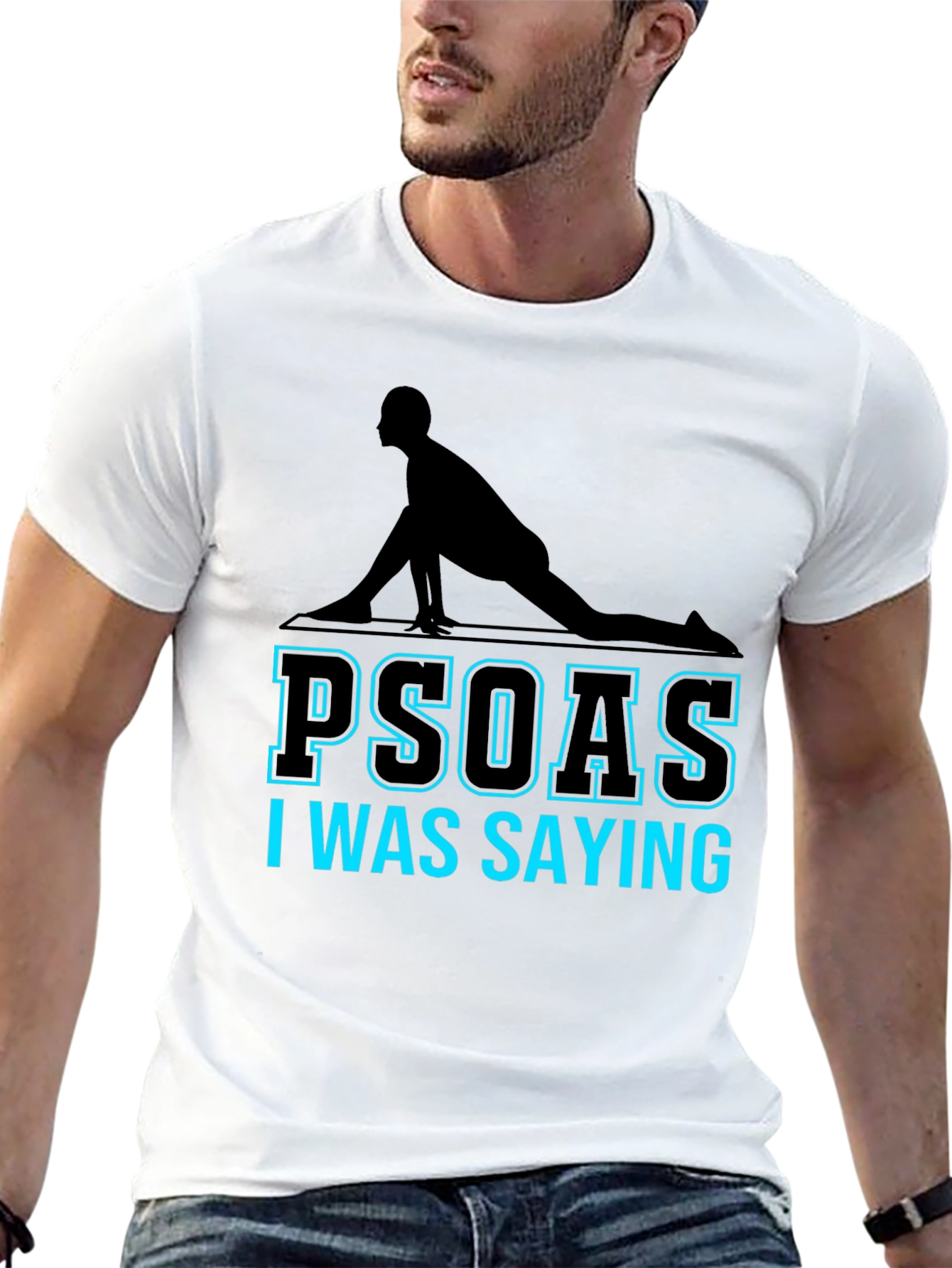 Psoas I Was Saying Yoga T-Shirt