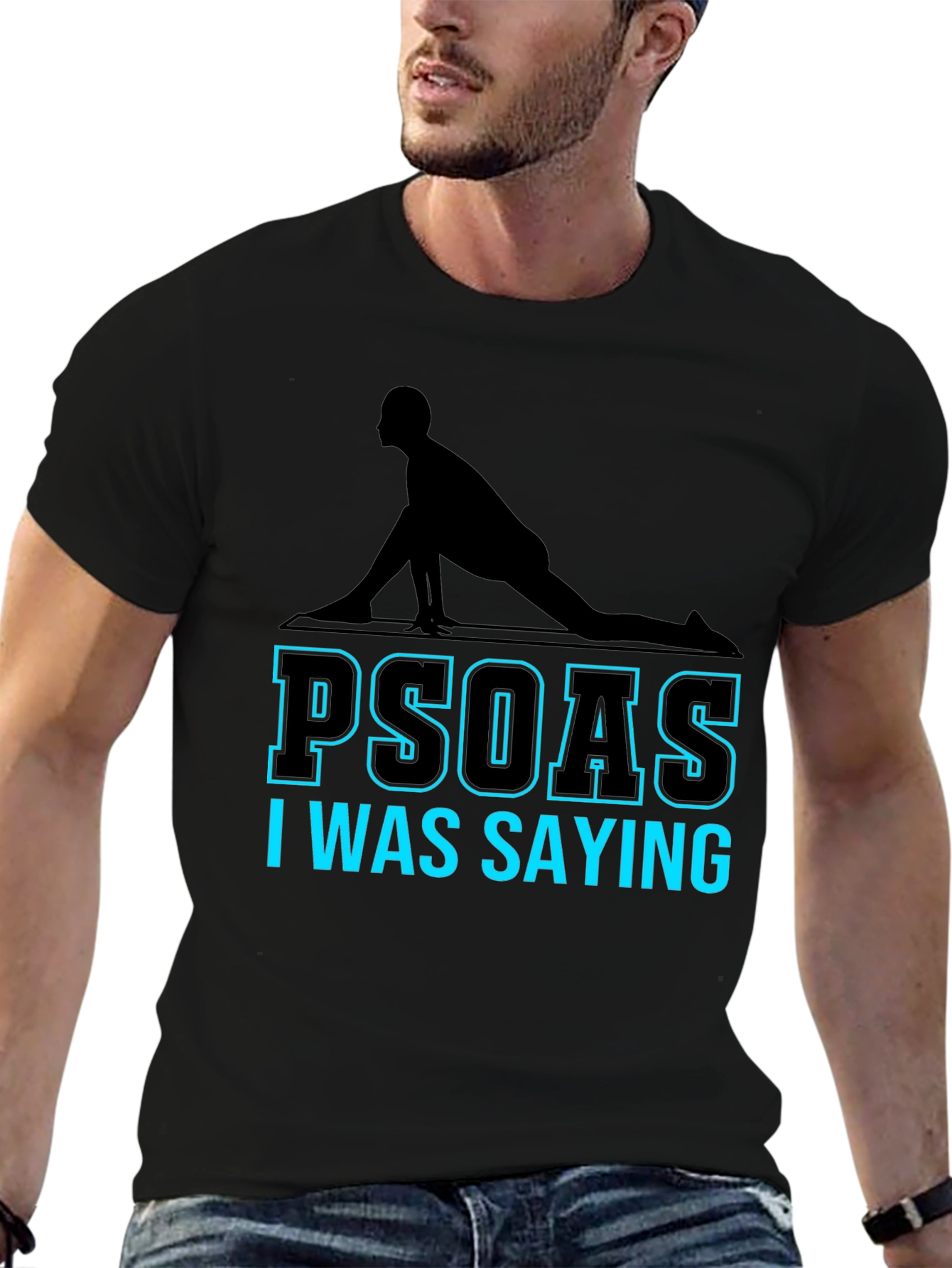 Psoas I Was Saying Yoga T-Shirt