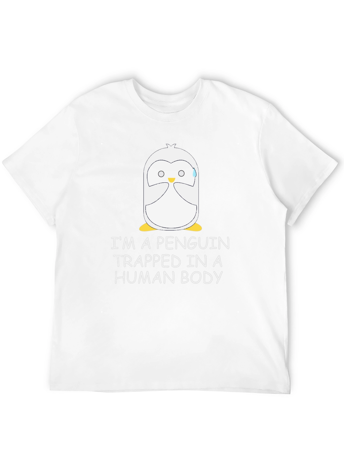 Penguin Trapped in a Human Body T-Shirt