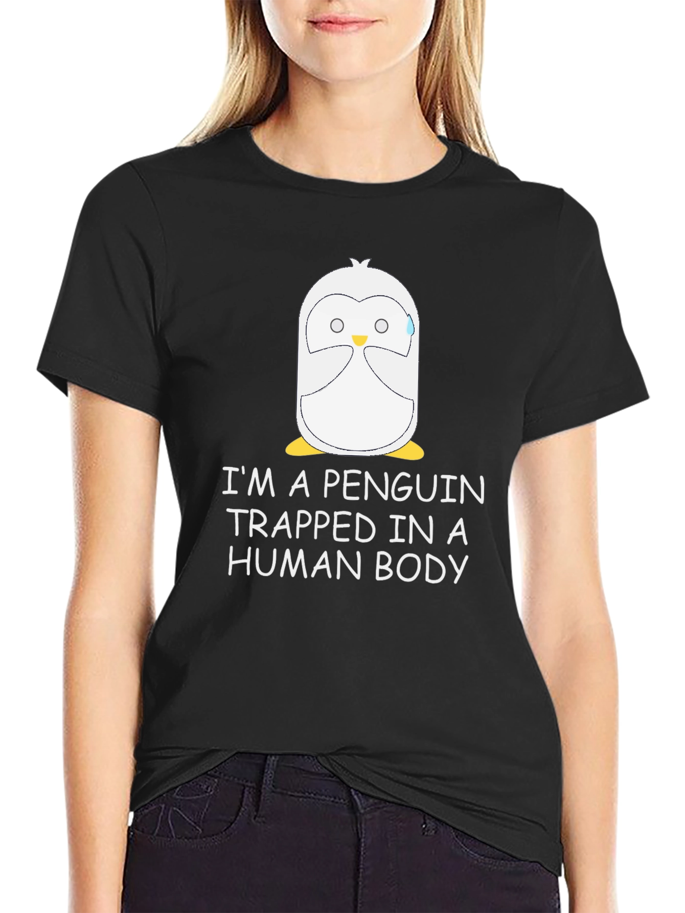 Penguin Trapped in a Human Body T-Shirt