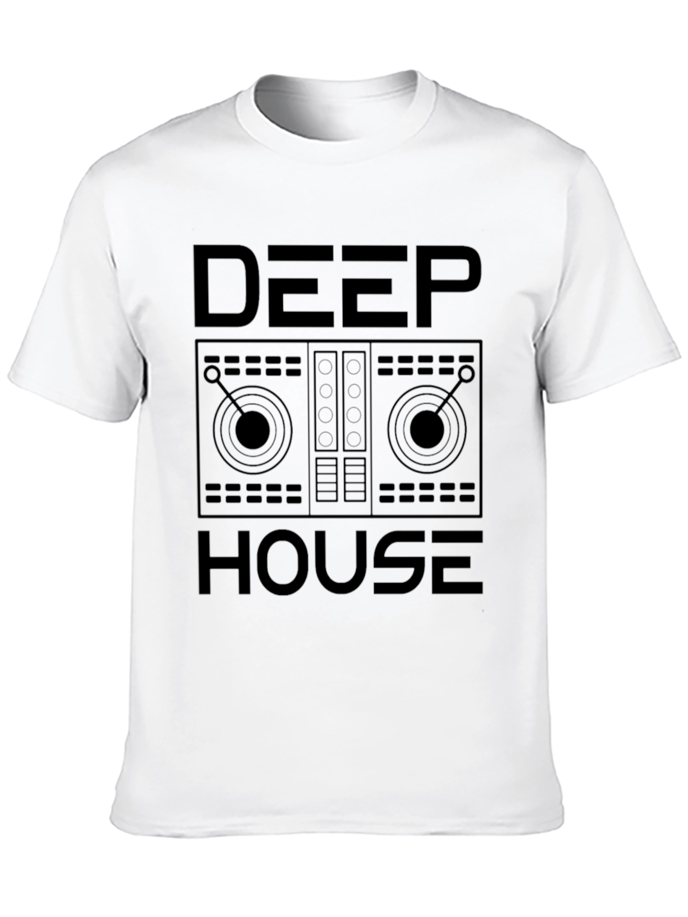 Deep House Graphic T-Shirt - DJ Music Tee