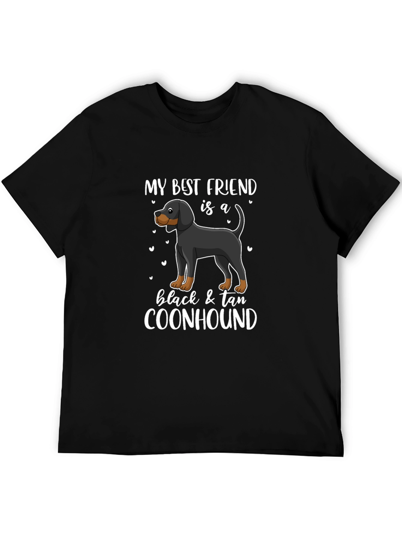 Black & Tan Coonhound Best Friend T-Shirt