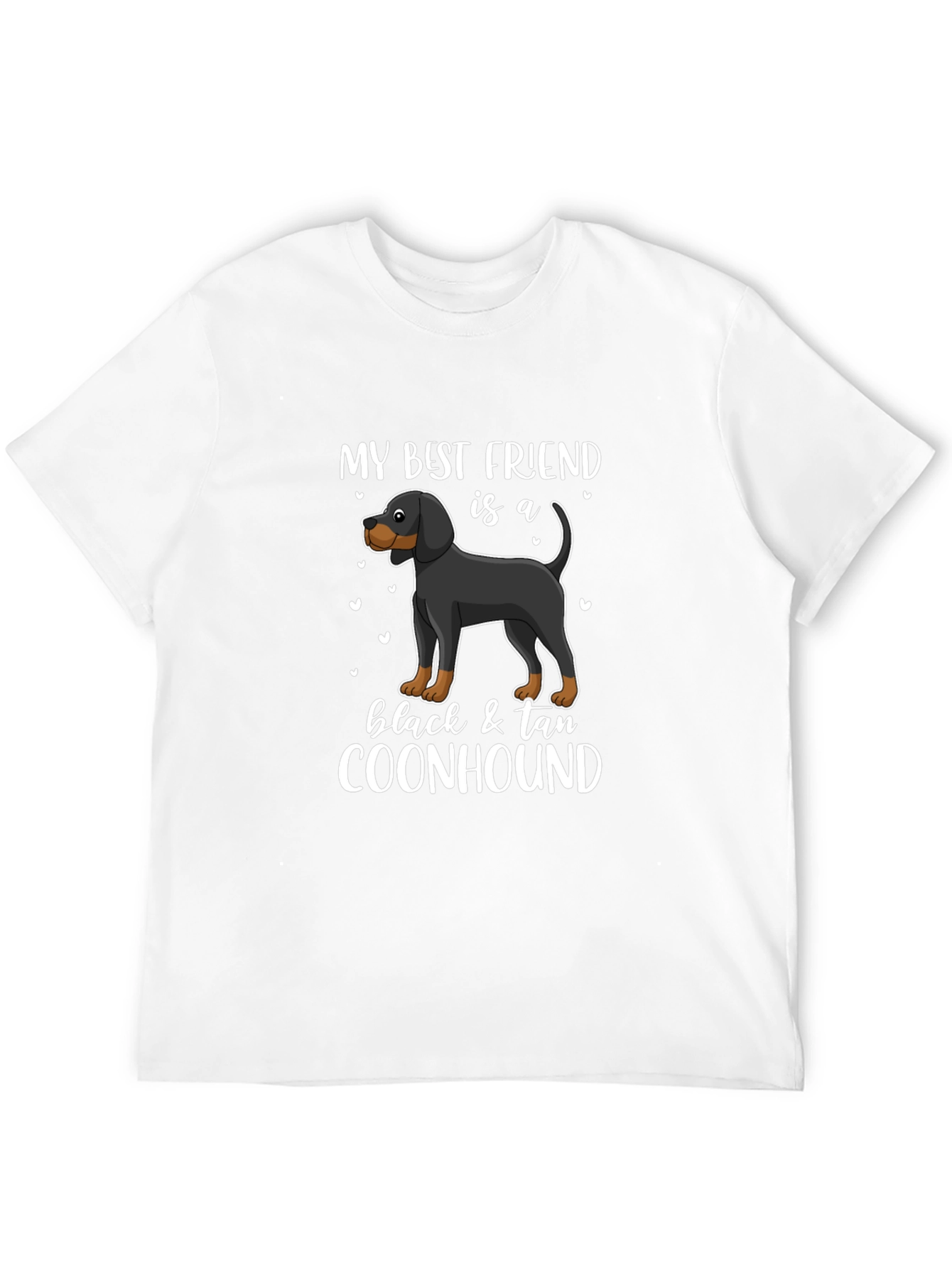Black & Tan Coonhound Best Friend T-Shirt