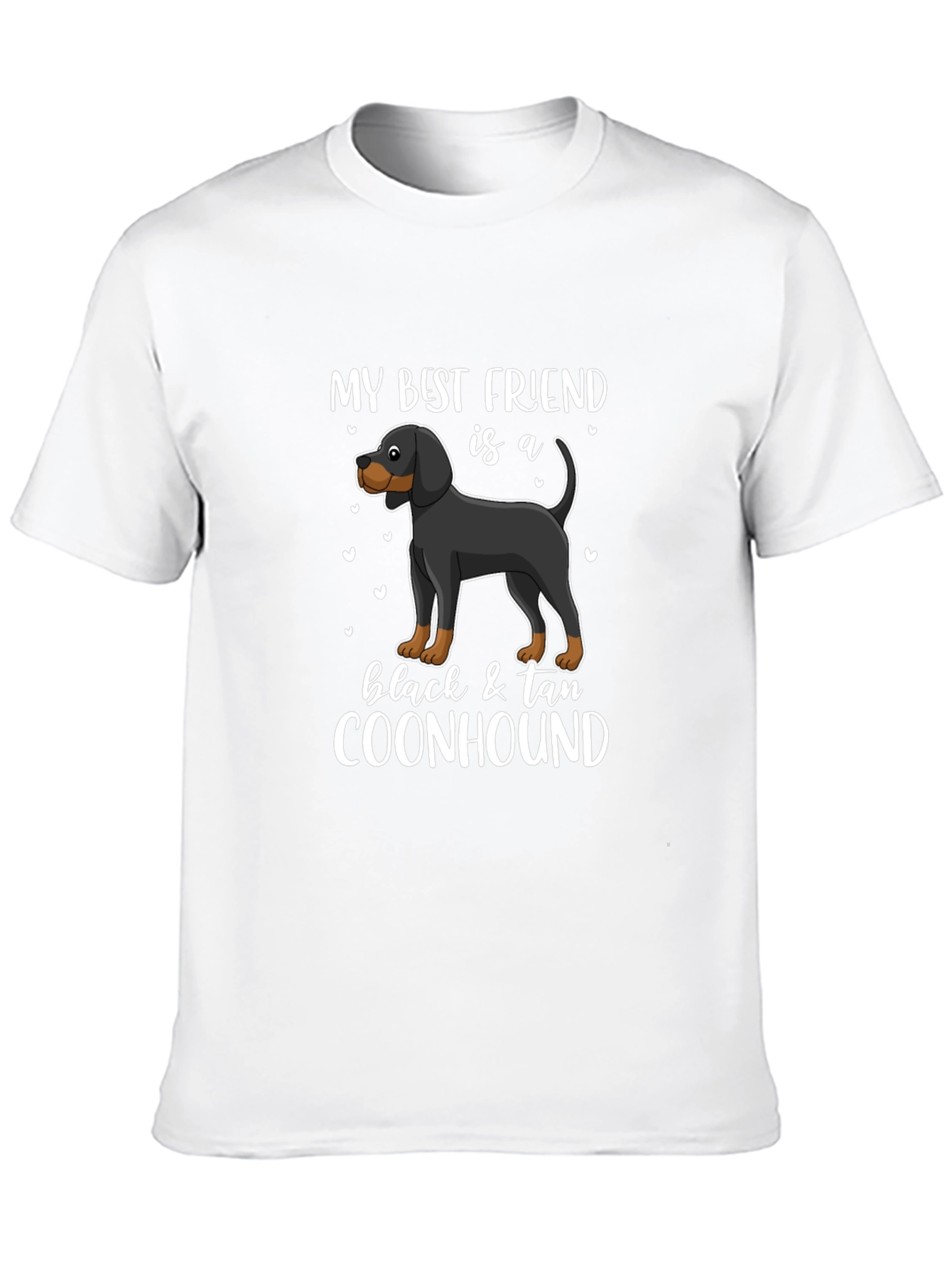 Black & Tan Coonhound Best Friend T-Shirt
