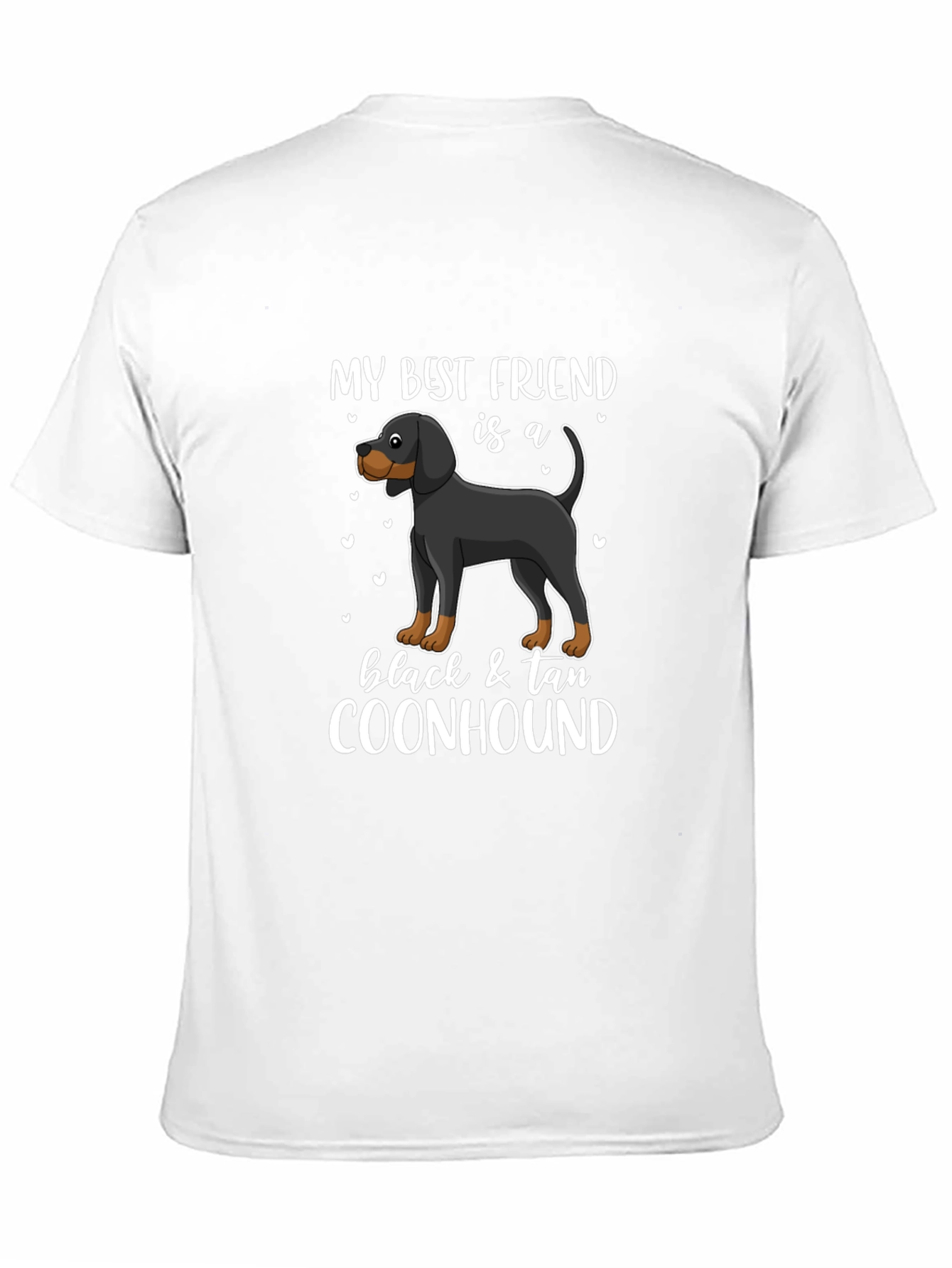 Black & Tan Coonhound Best Friend T-Shirt