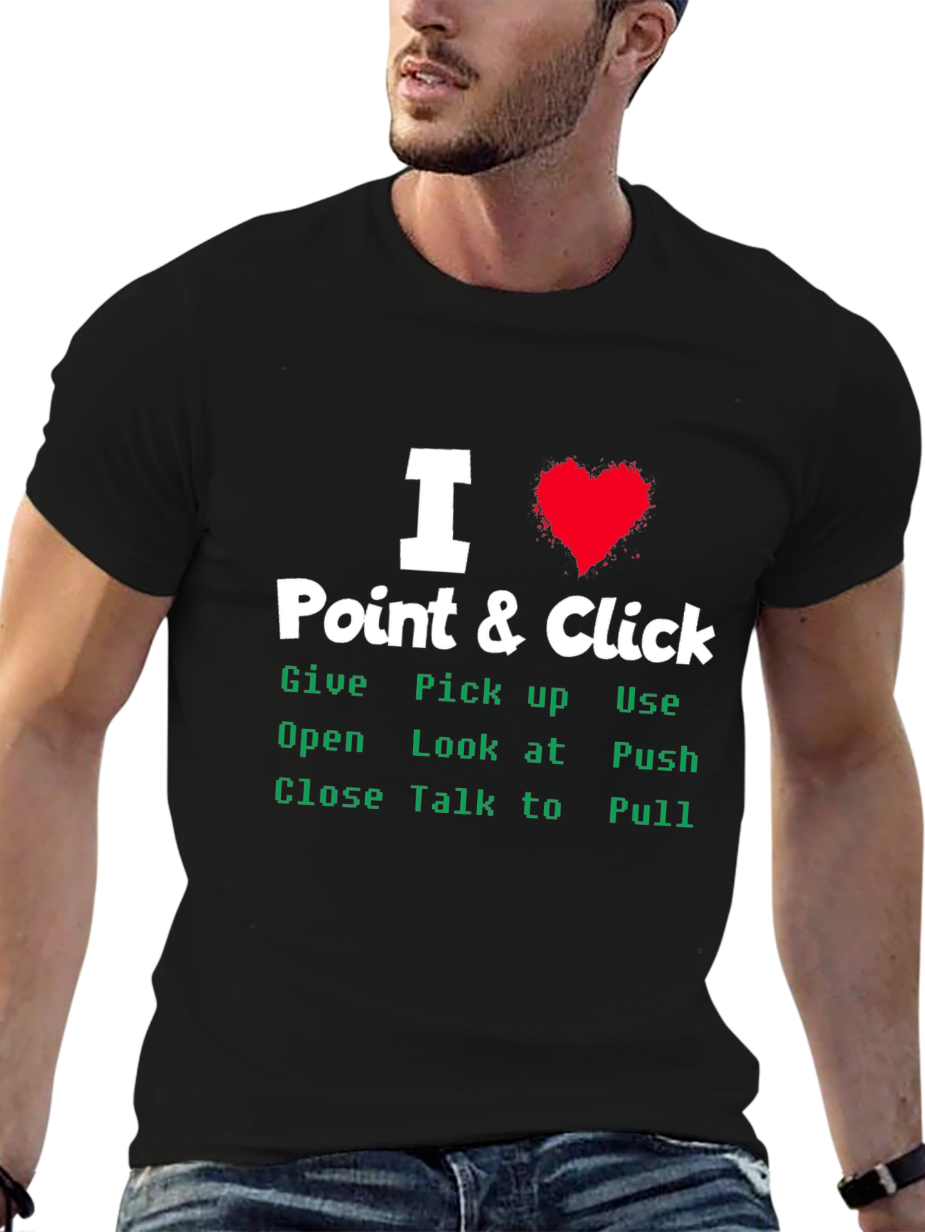 I Heart Point & Click Adventure Game T-Shirt