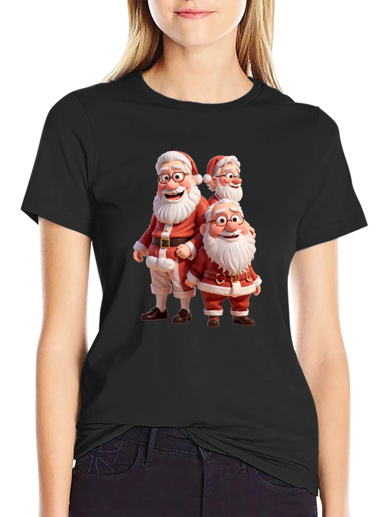 Festive Santa Claus T-Shirt
