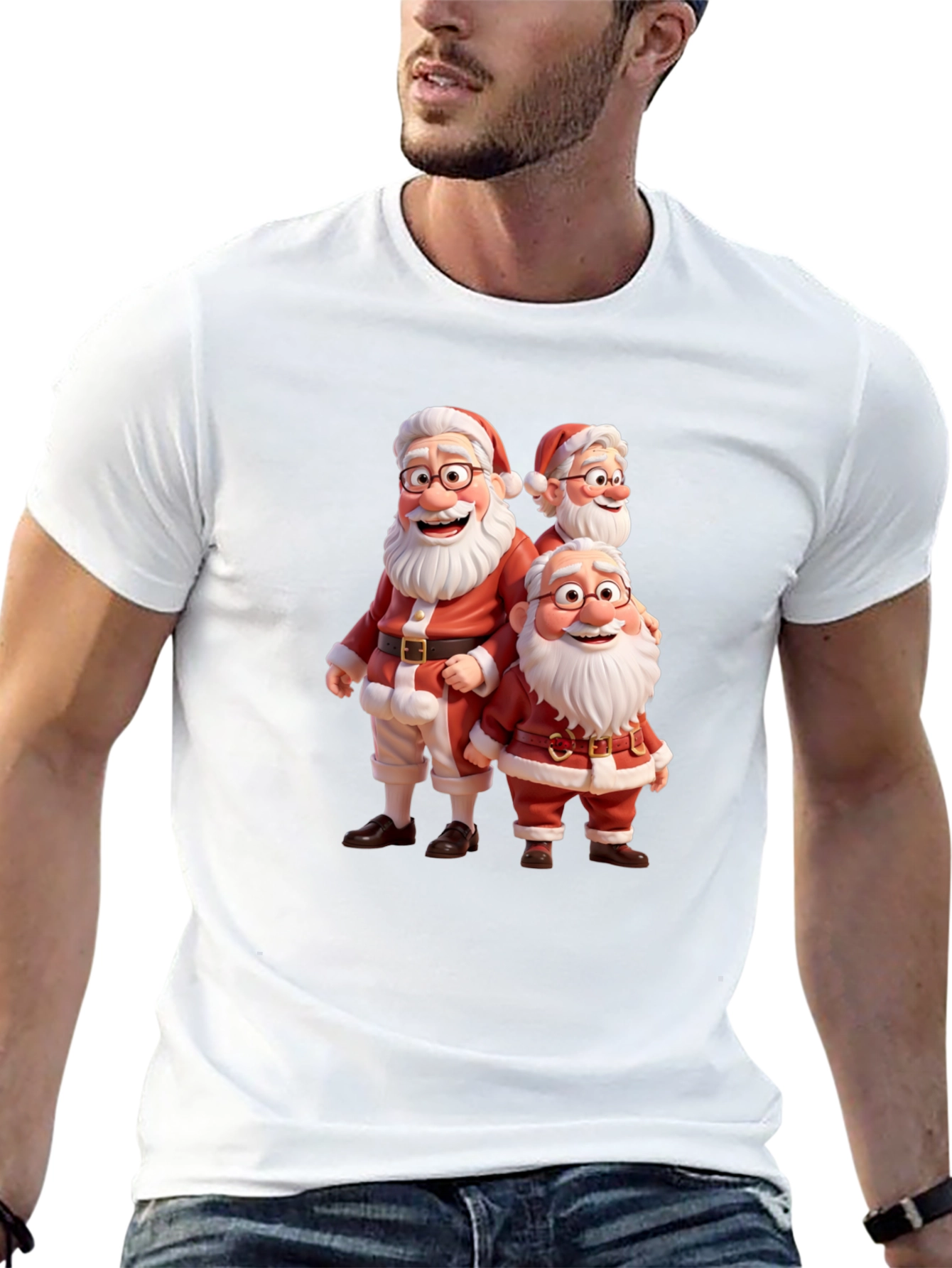 Festive Santa Claus T-Shirt