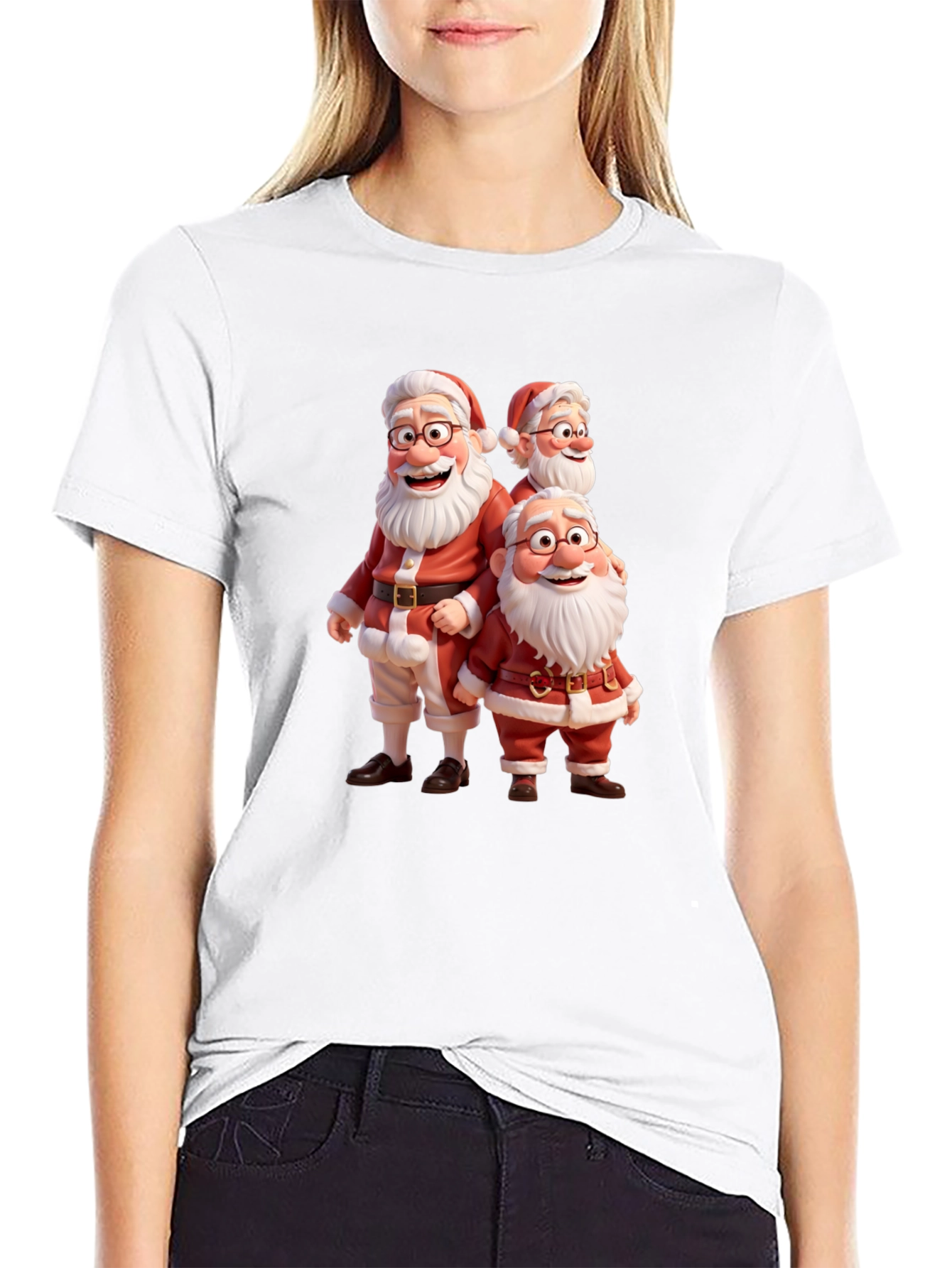 Festive Santa Claus T-Shirt