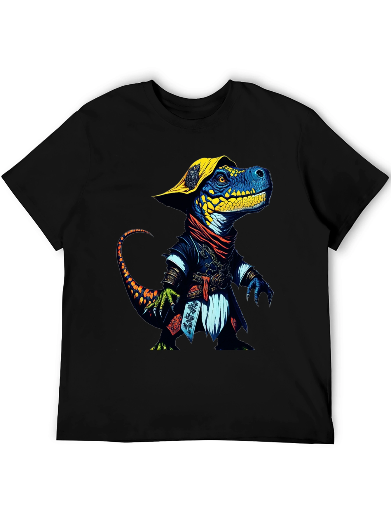 Dinosaur Pirate T-Shirt - Unique Graphic Tee