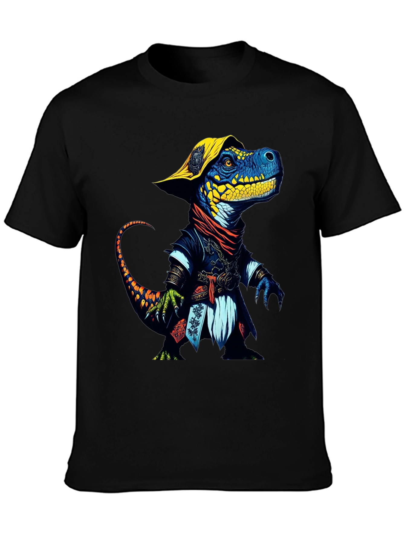 Dinosaur Pirate T-Shirt - Unique Graphic Tee