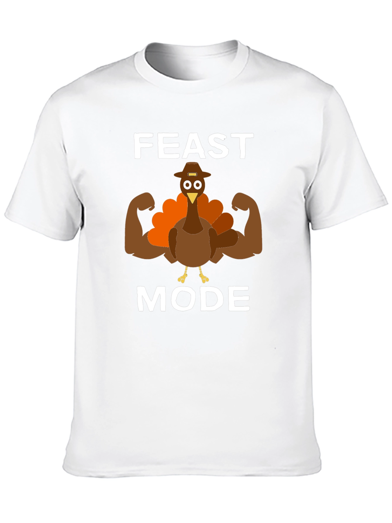 Feast Mode Thanksgiving Turkey Graphic Tee