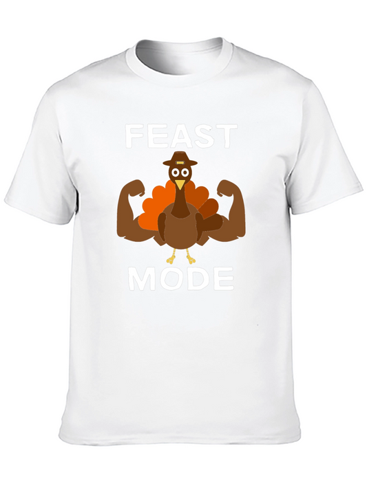 Feast Mode Thanksgiving Turkey Graphic Tee