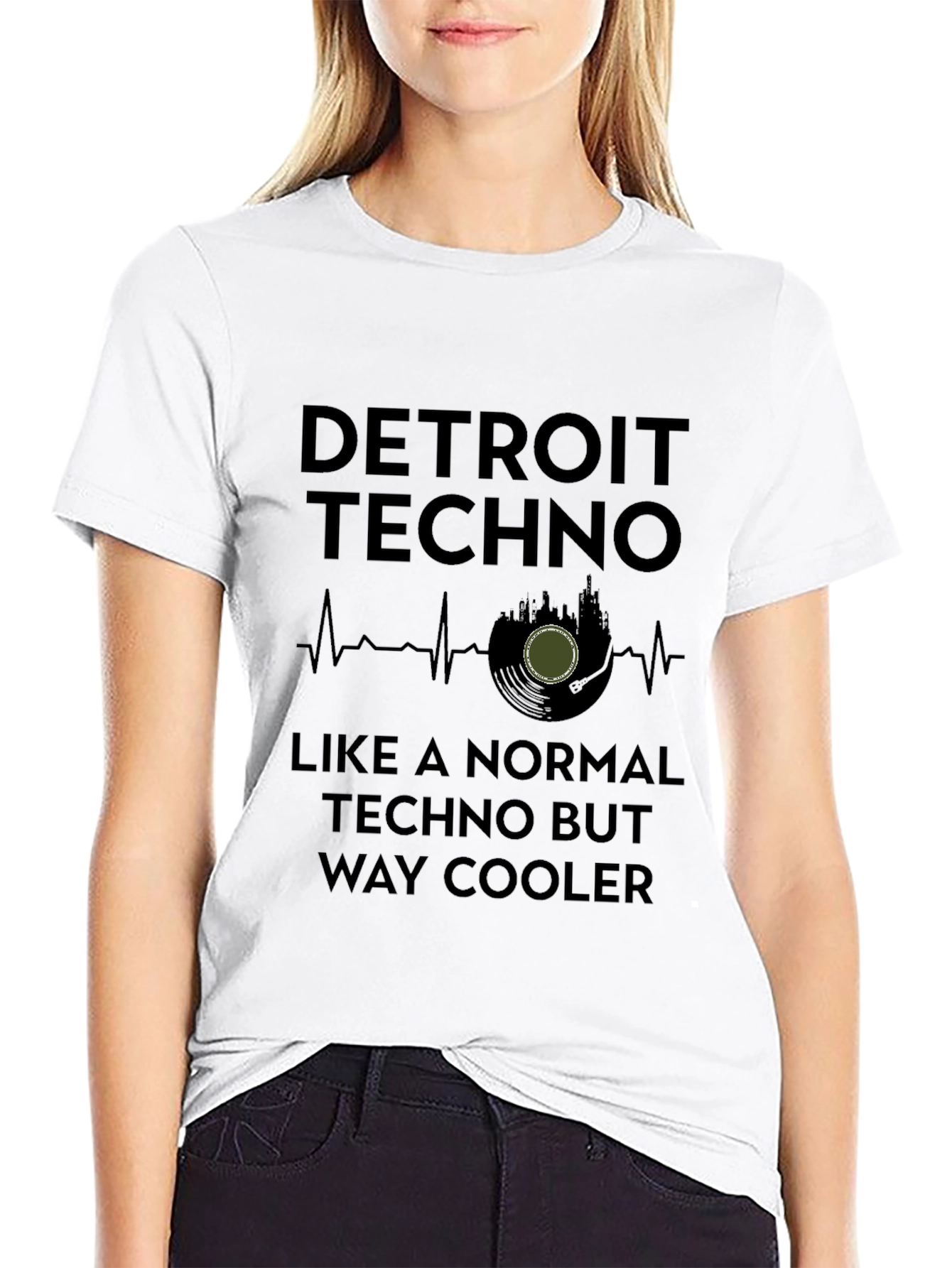 Detroit Techno Cool Graphic Tee