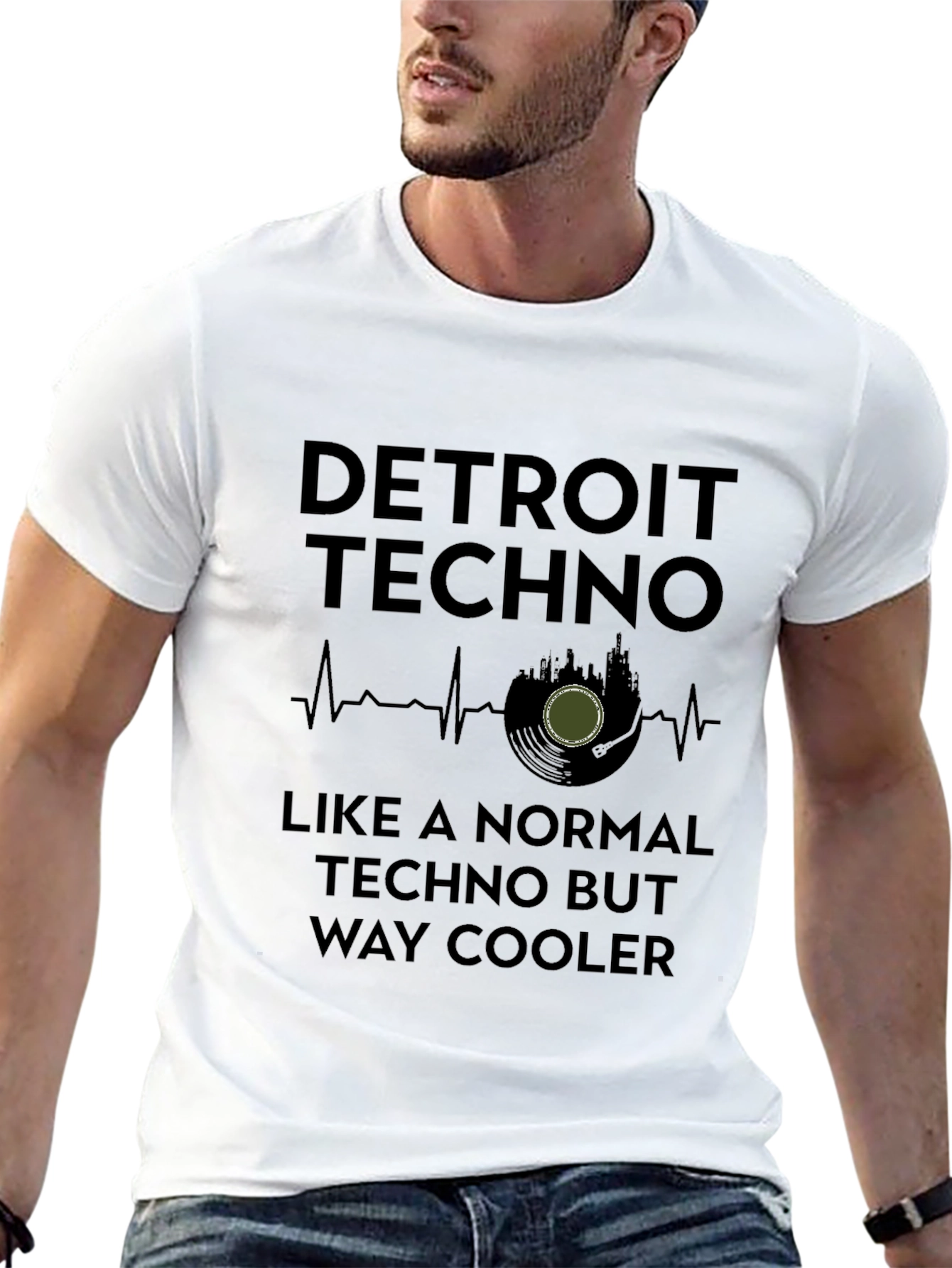 Detroit Techno Cool Graphic Tee