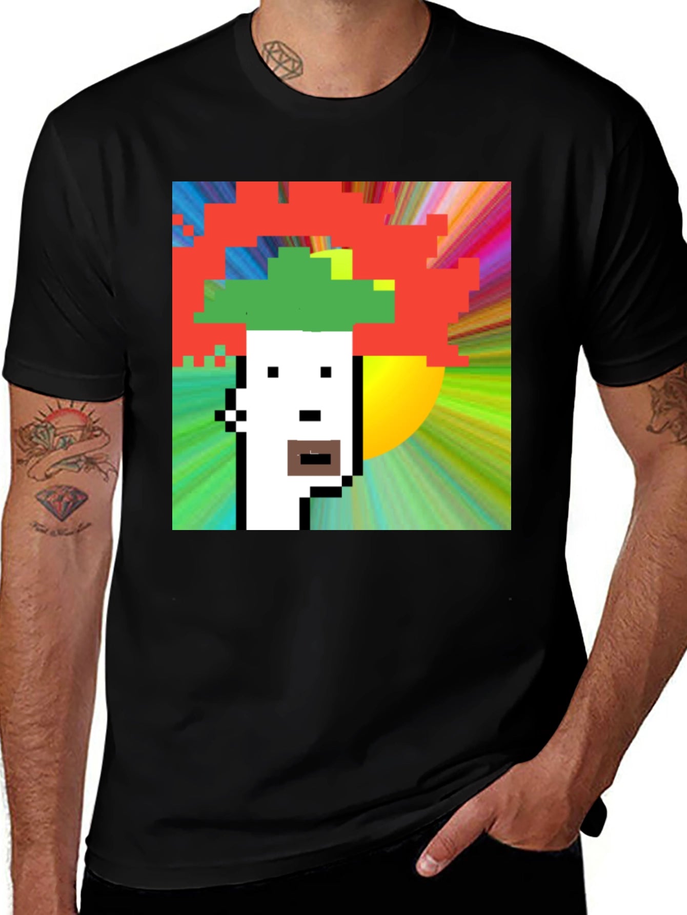 Pixel Art T-Shirt - Unique Retro Style