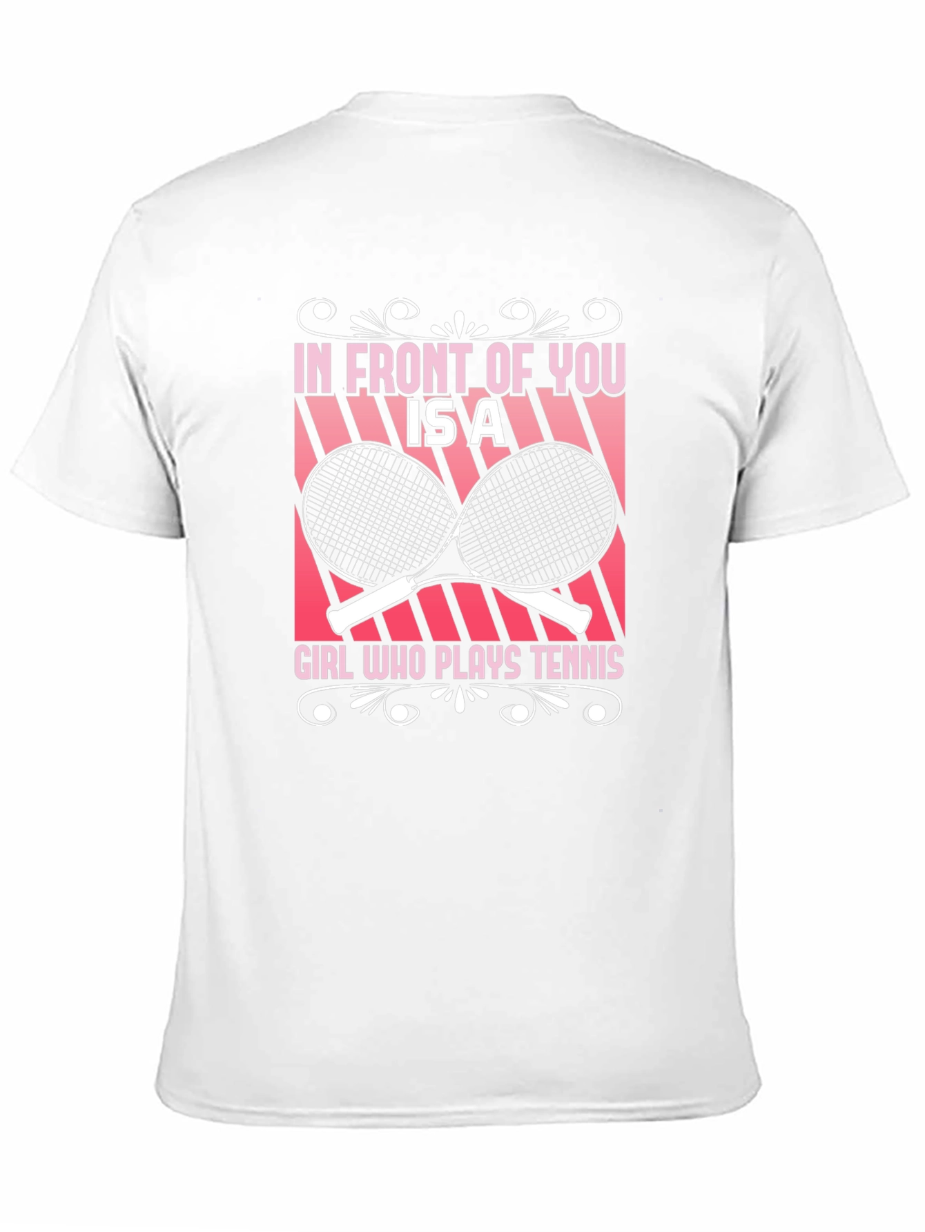 Tennis Girl Graphic T-Shirt