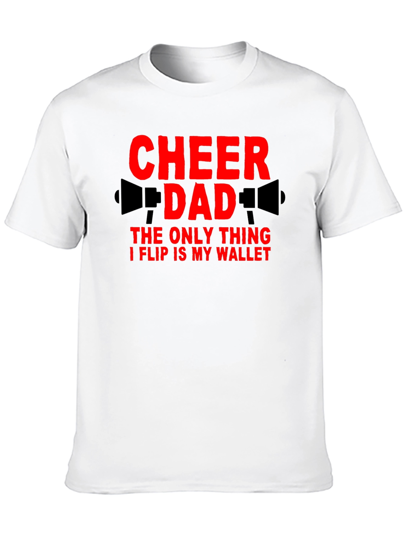 Cheer Dad T-Shirt - Funny Cheerleading Parent Tee