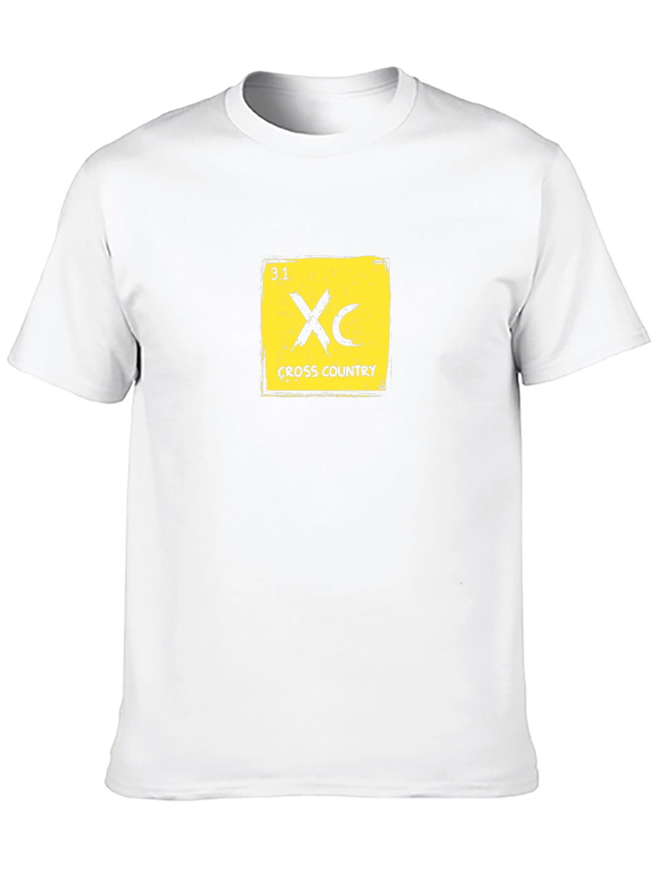 Cross Country Running Periodic Table T-Shirt