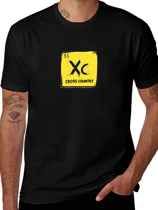 Cross Country Running Periodic Table T-Shirt