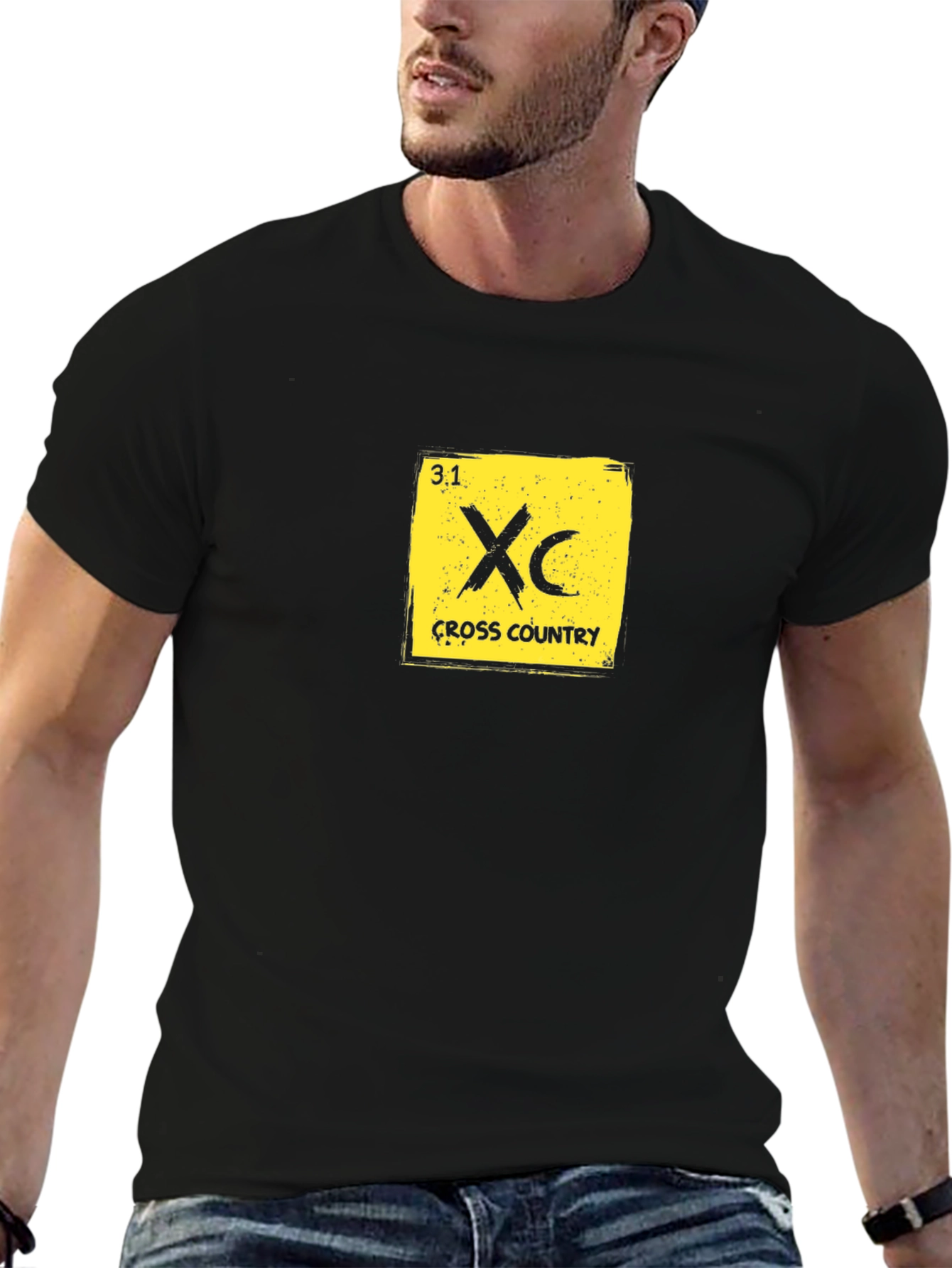 Cross Country Running Periodic Table T-Shirt