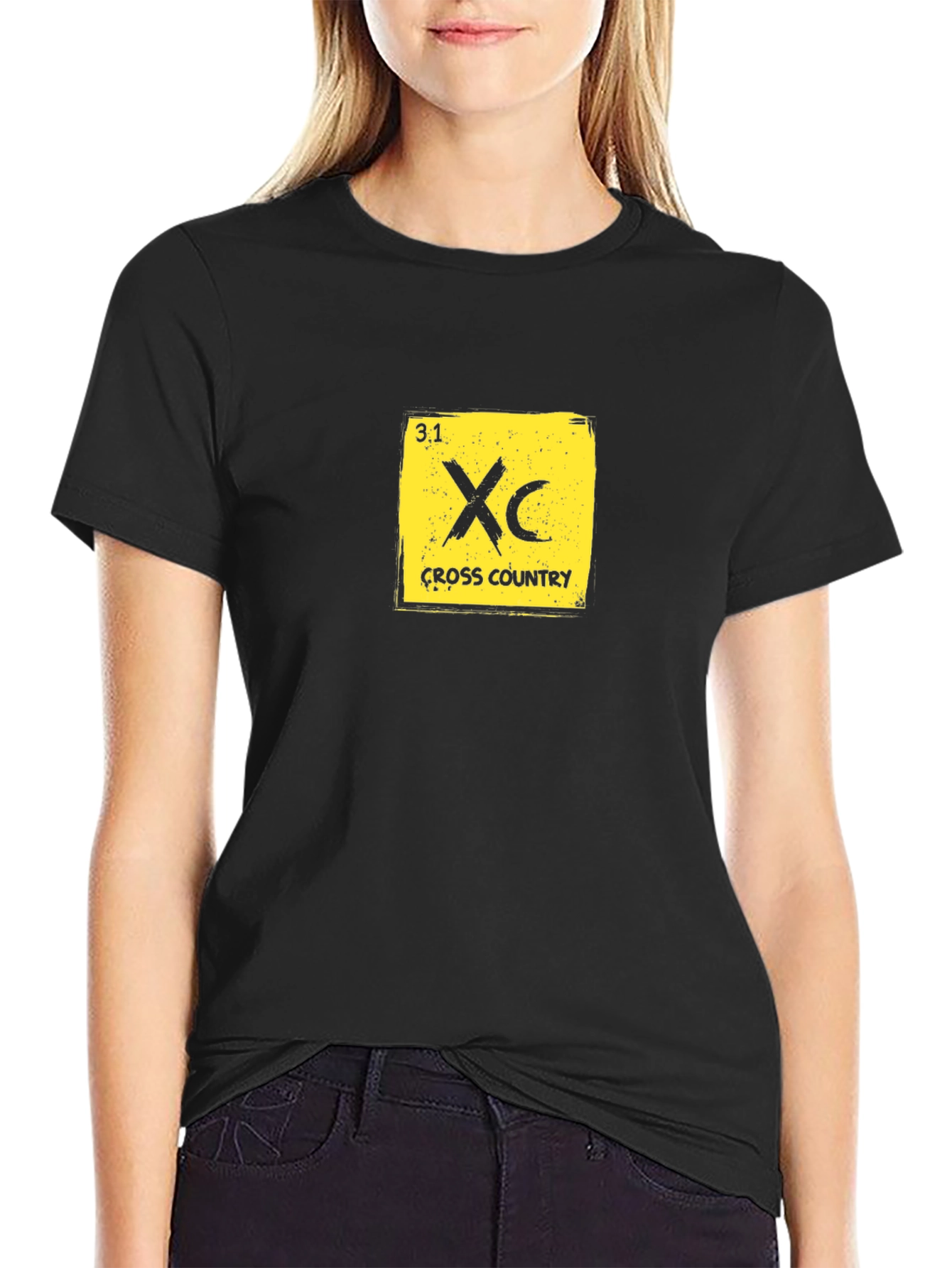 Cross Country Running Periodic Table T-Shirt